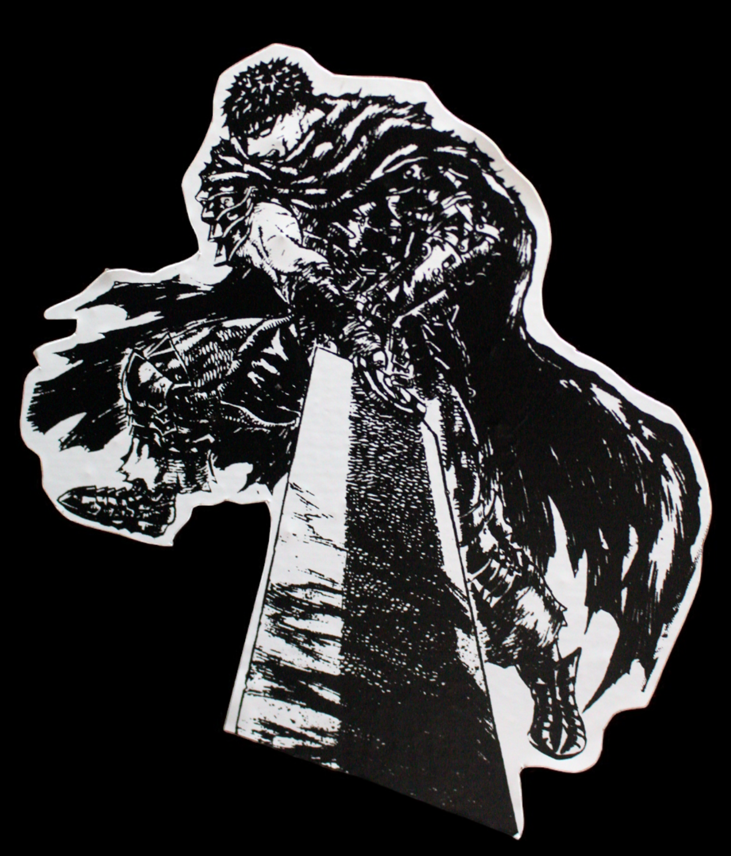 Set de stickers Berserk x 12 unidades serigrafía.  6