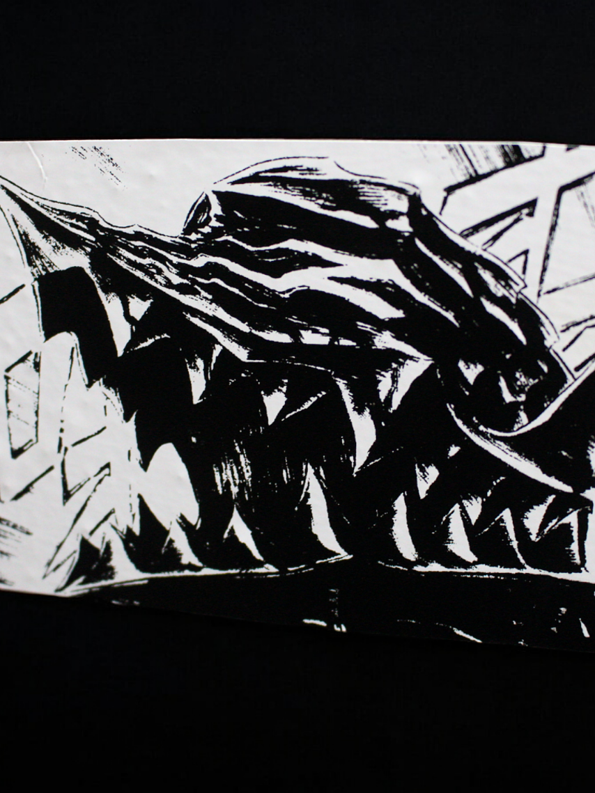 Set de stickers Berserk x 12 unidades serigrafía.  10