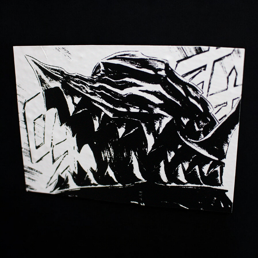 Set de stickers Berserk x 12 unidades serigrafía.  10