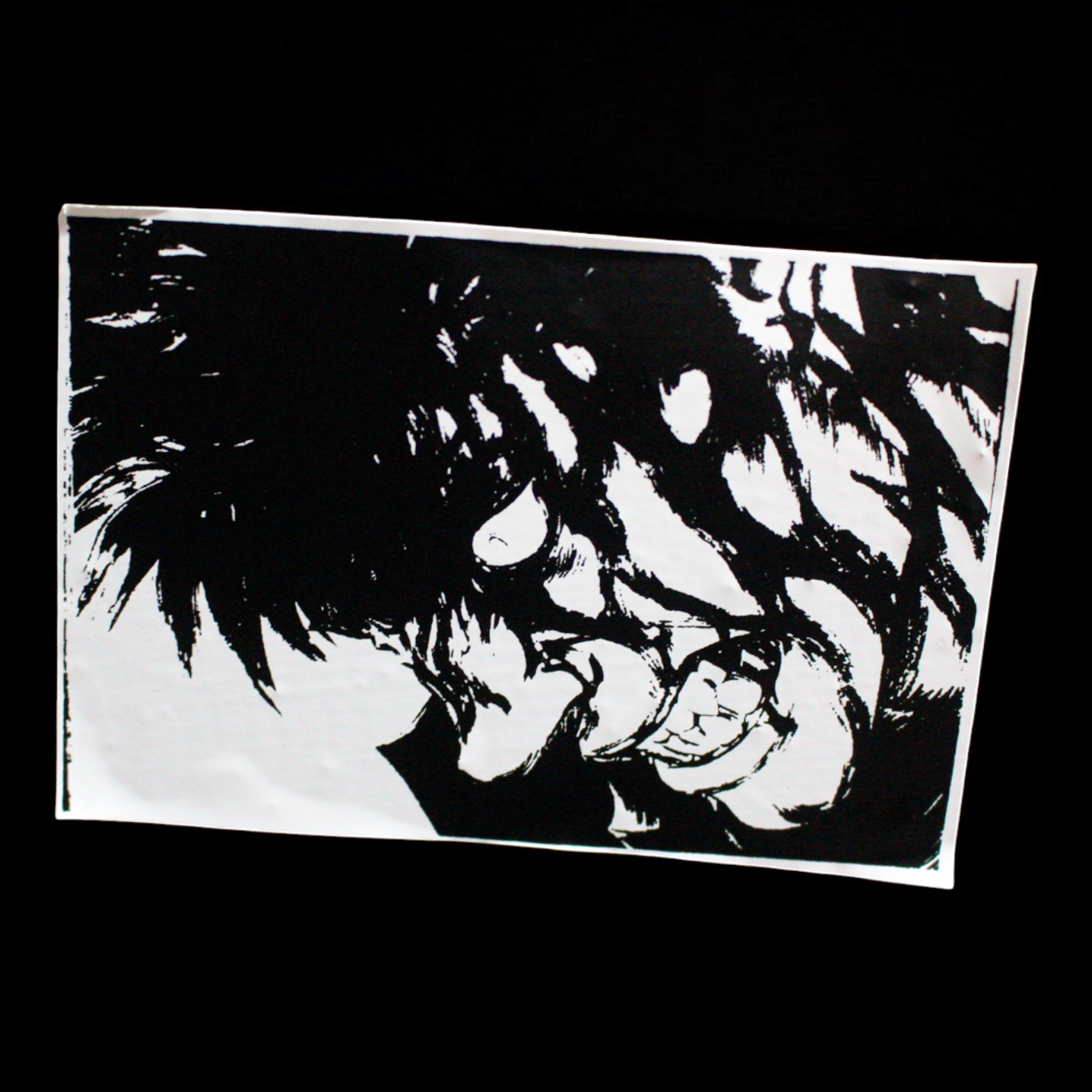 Set de stickers Berserk x 12 unidades serigrafía.  11