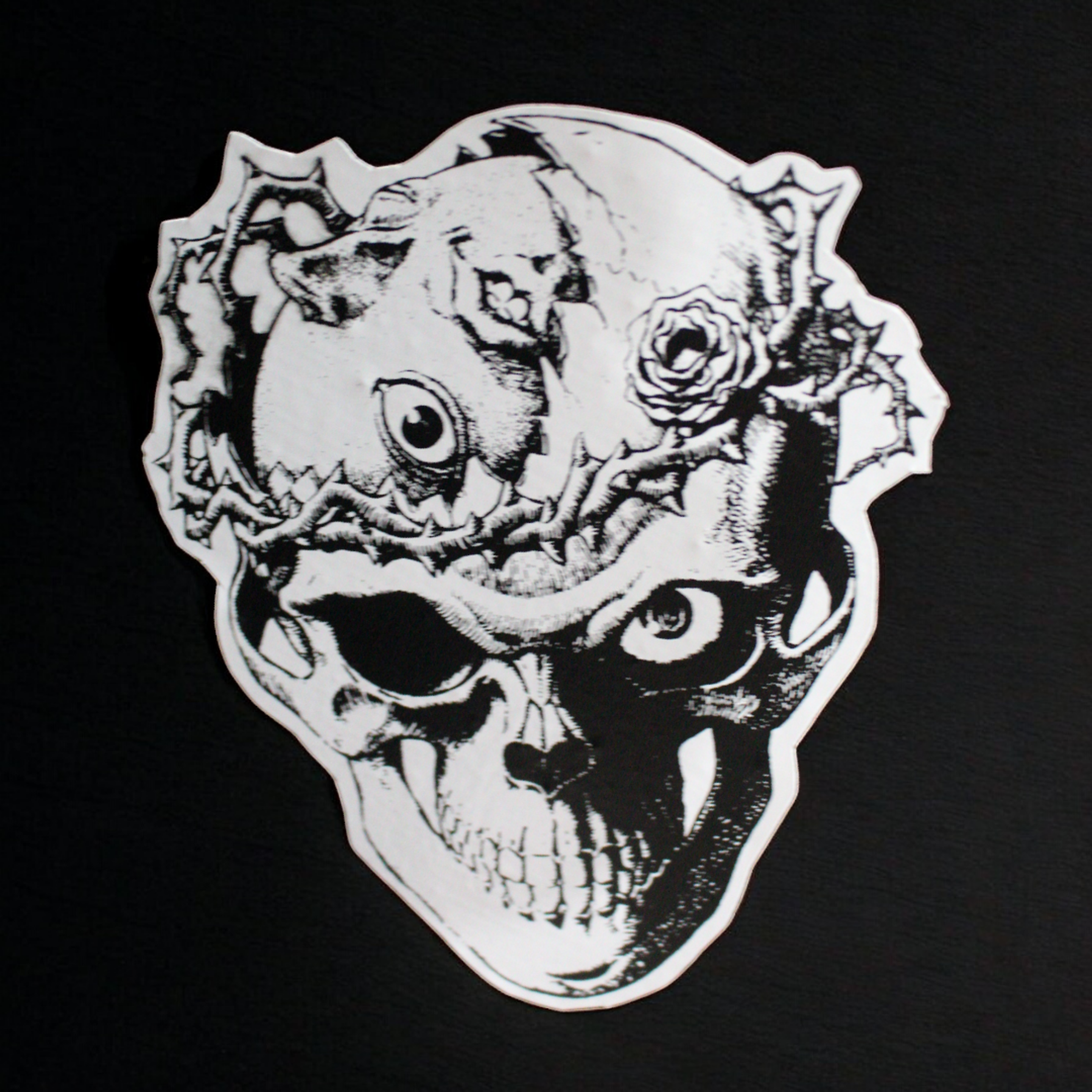 Set de stickers Berserk x 12 unidades serigrafía.  12