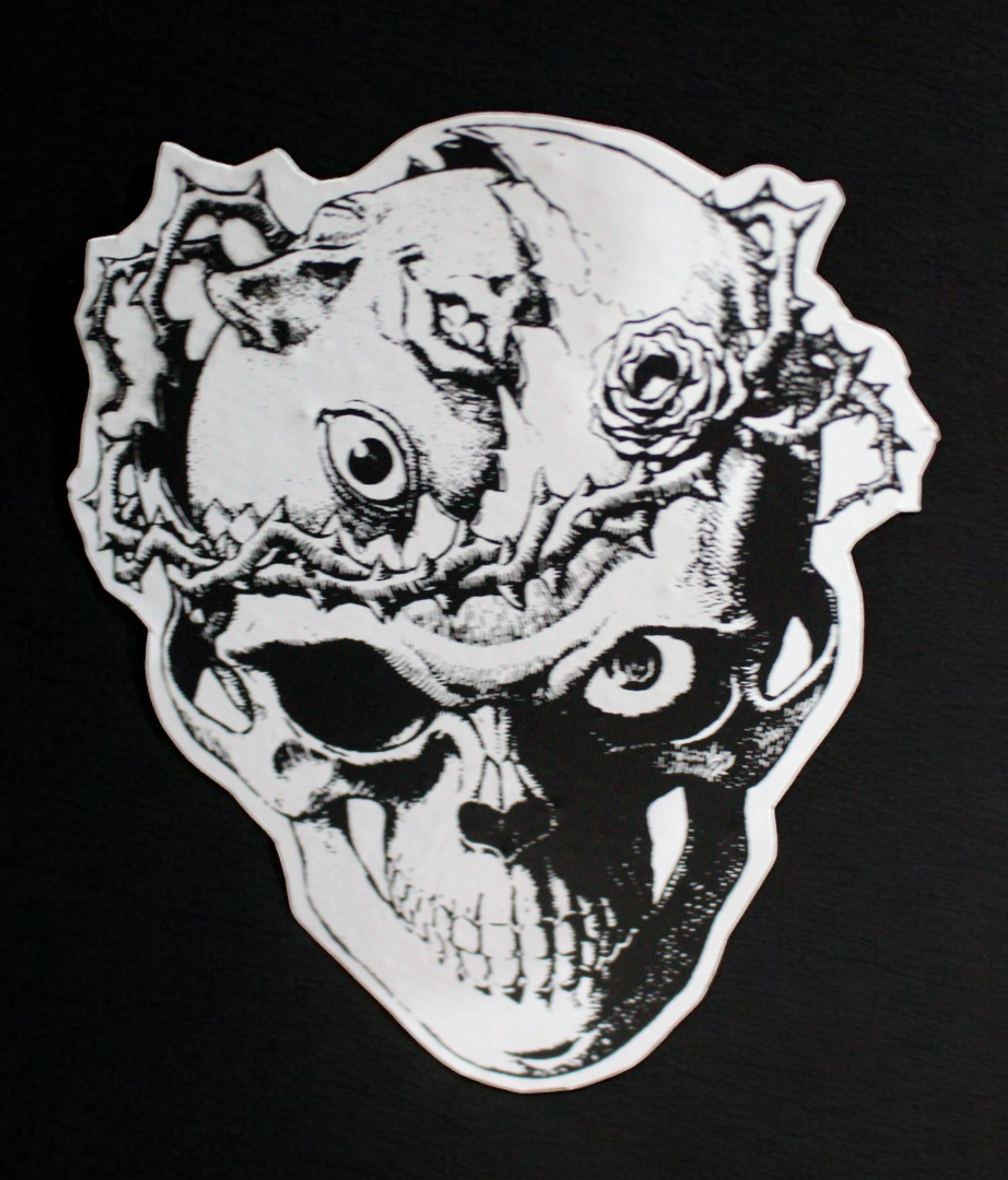 Set de stickers Berserk x 12 unidades serigrafía.  12