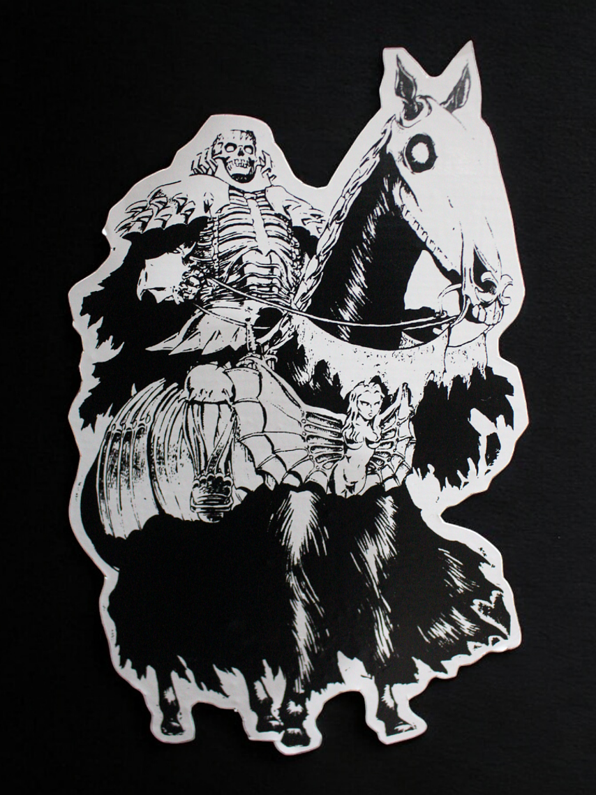 Set de stickers Berserk x 12 unidades serigrafía.  13