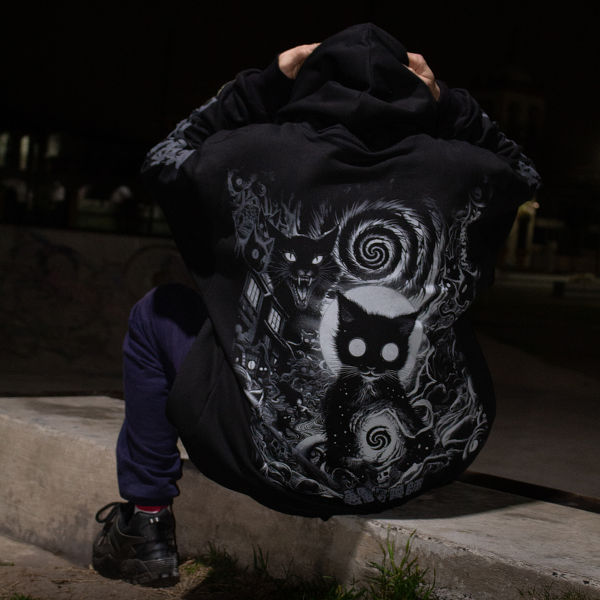 Buzo Oversize Premium Uzumaki Devil Summoner 1
