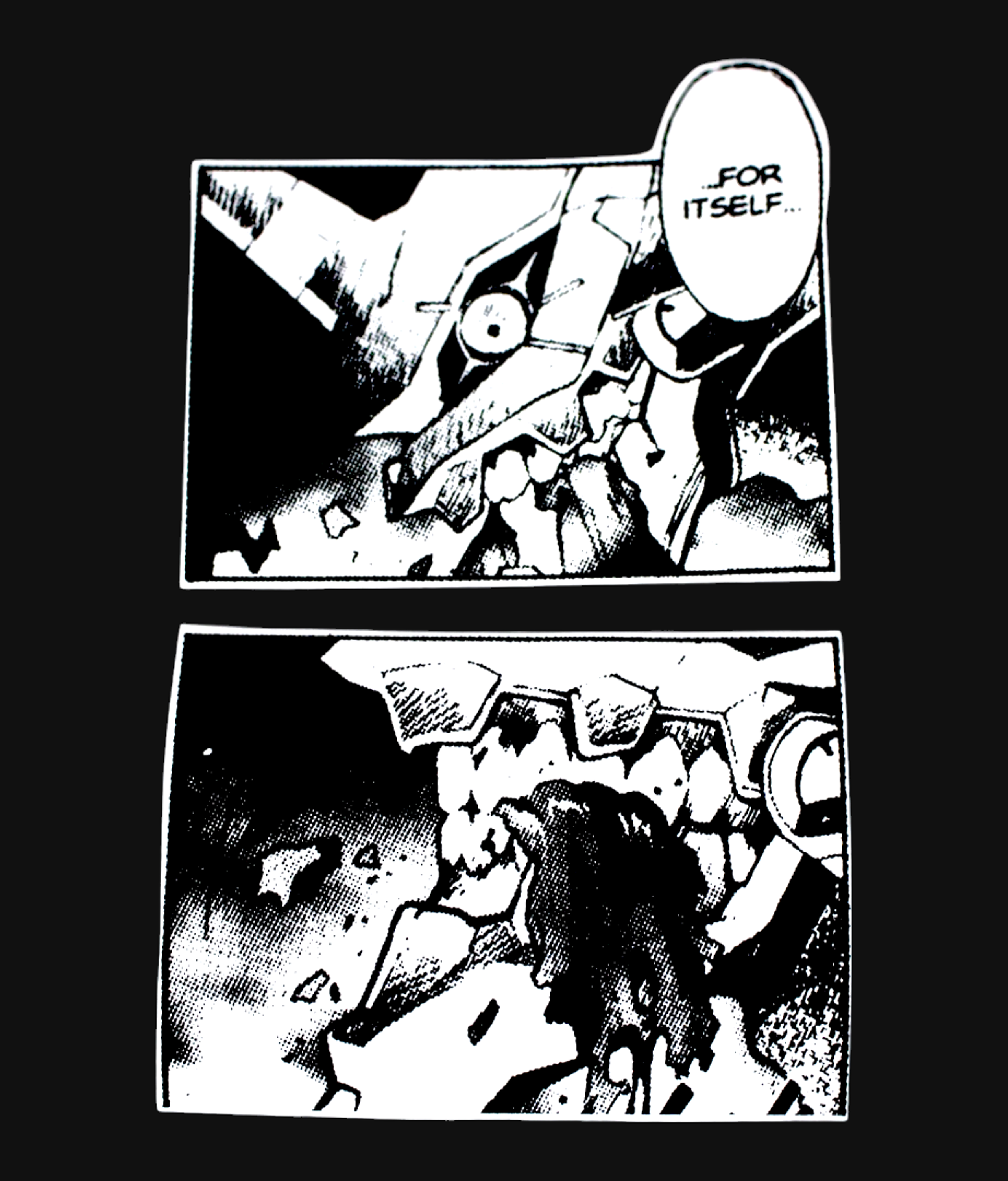 Set de stickers Evangelion x 16 unidades serigrafía. 4