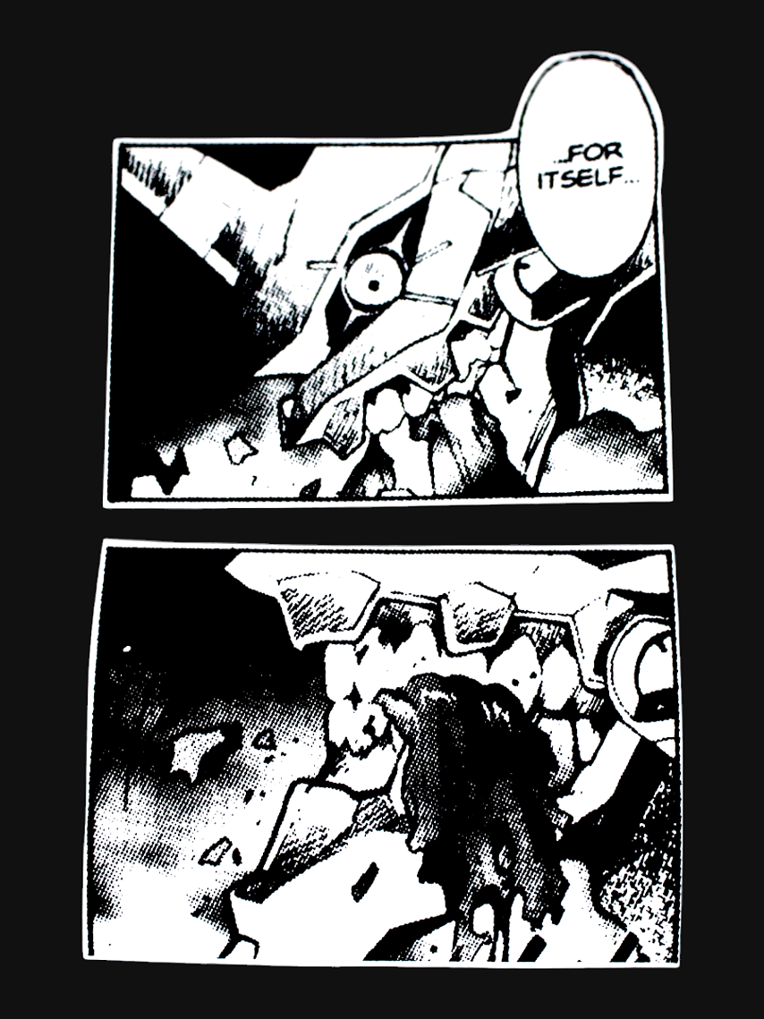 Set de stickers Evangelion x 16 unidades serigrafía. 4