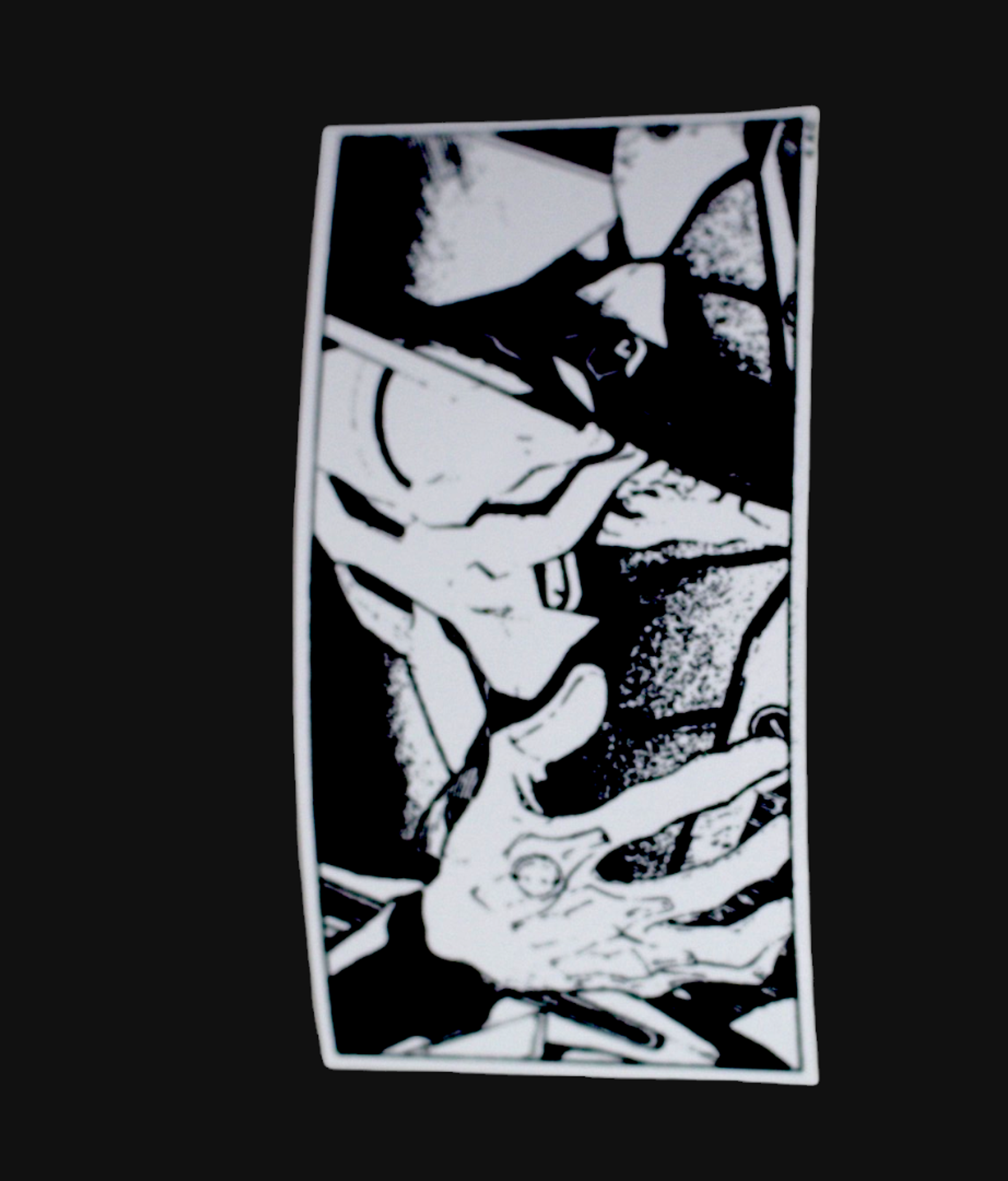 Set de stickers Evangelion x 16 unidades serigrafía. 5