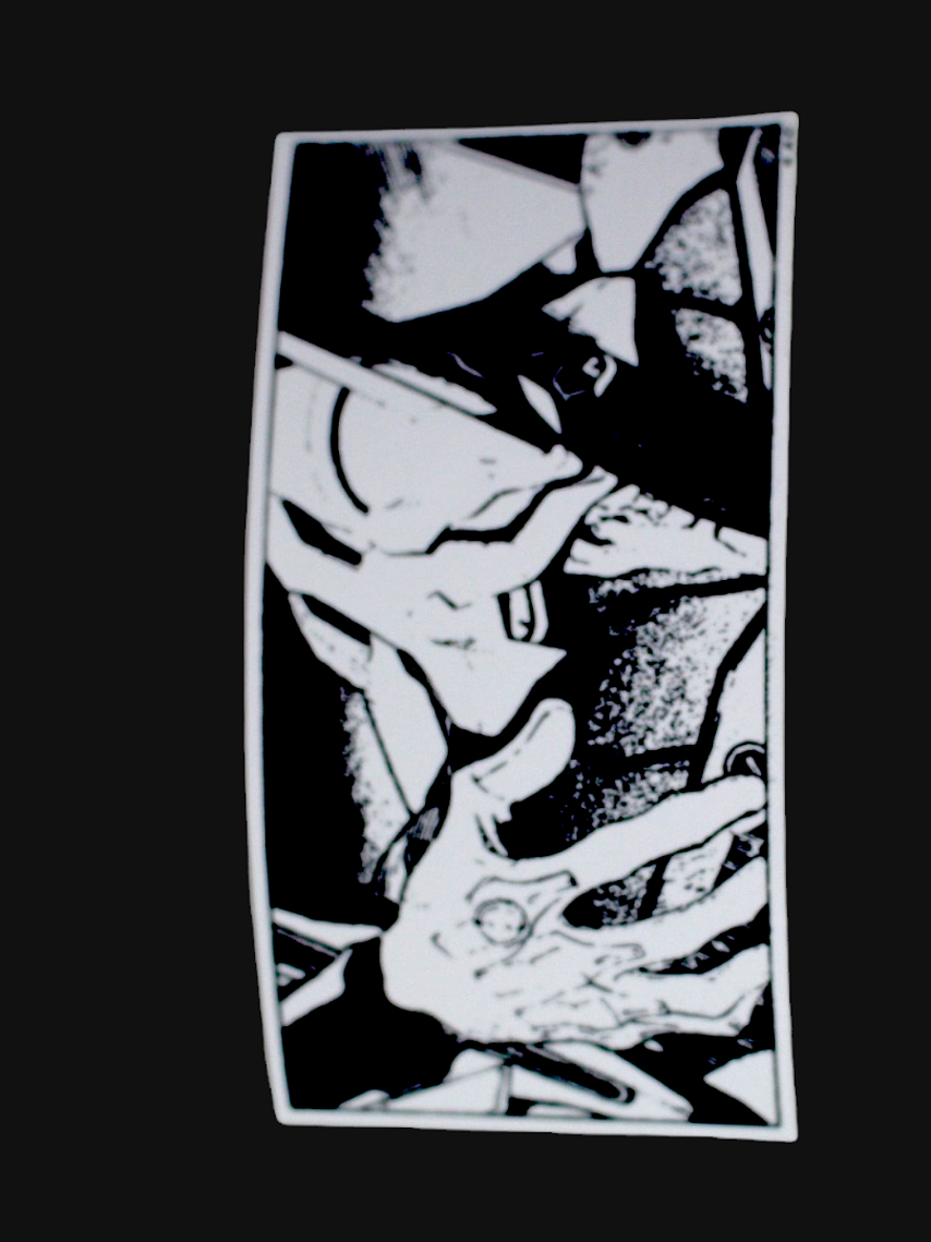 Set de stickers Evangelion x 16 unidades serigrafía. 5