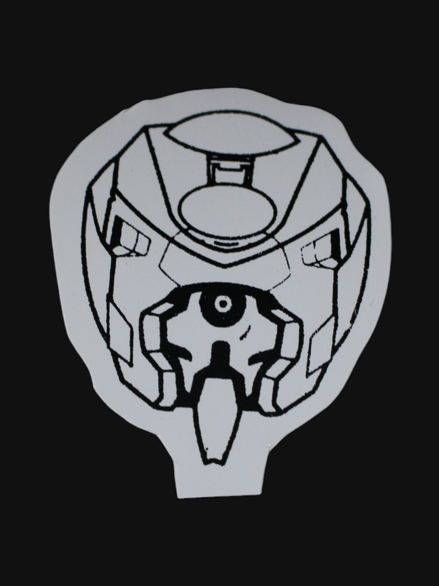 Set de stickers Evangelion x 16 unidades serigrafía. 6