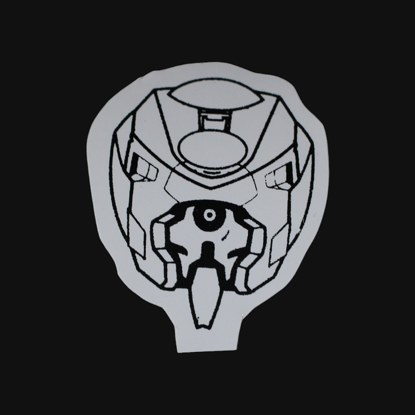 Set de stickers Evangelion x 16 unidades serigrafía. 6