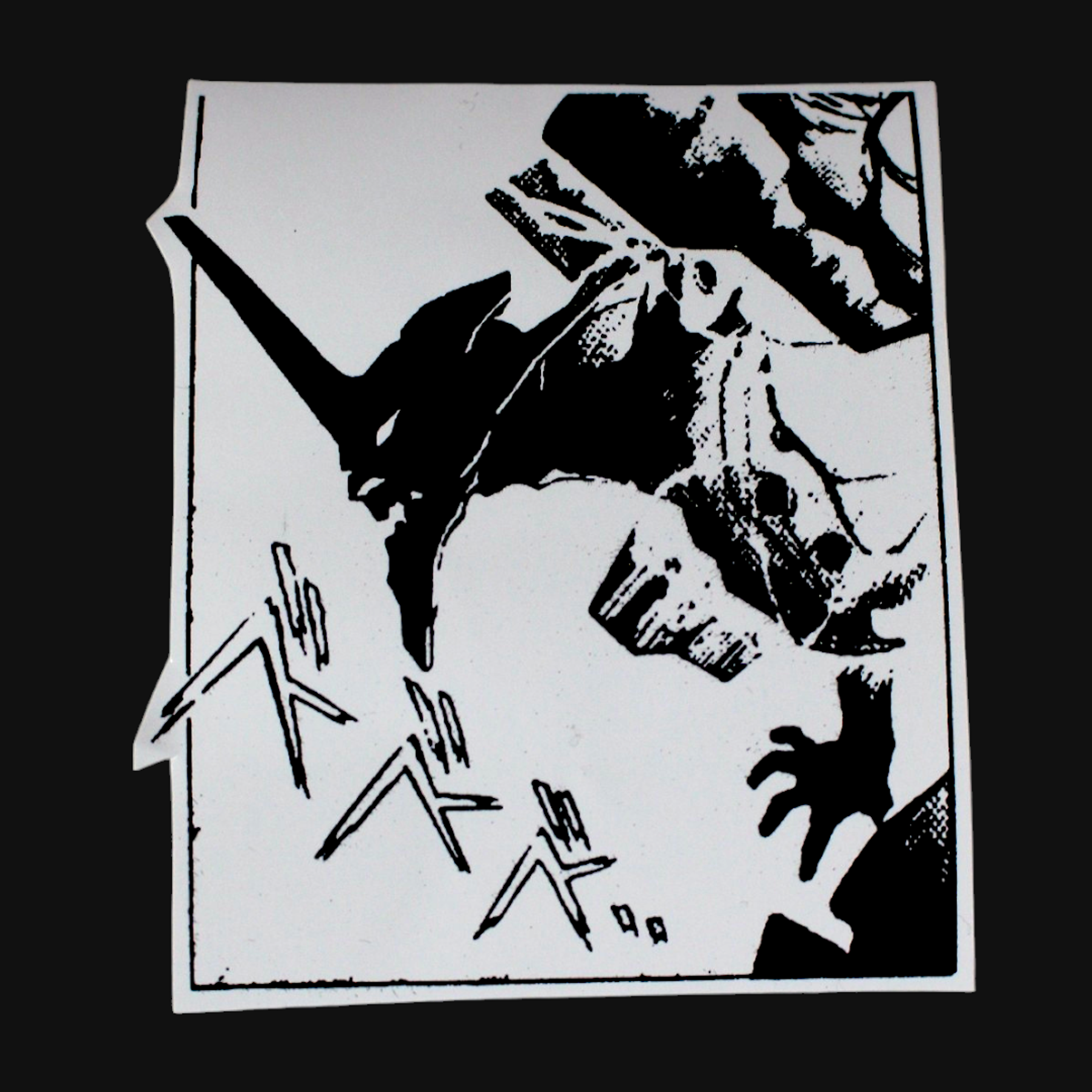 Set de stickers Evangelion x 16 unidades serigrafía. 12