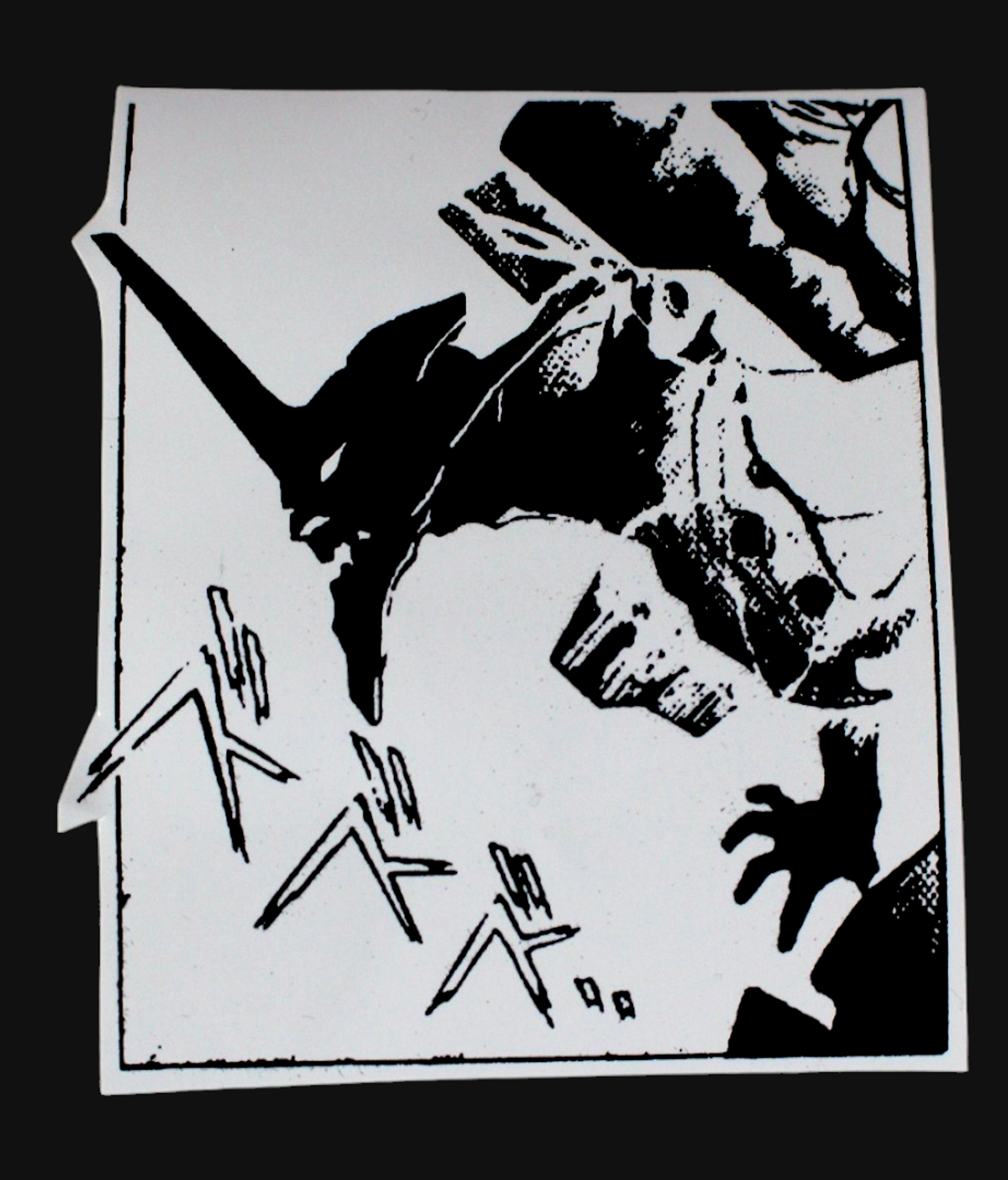 Set de stickers Evangelion x 16 unidades serigrafía. 12