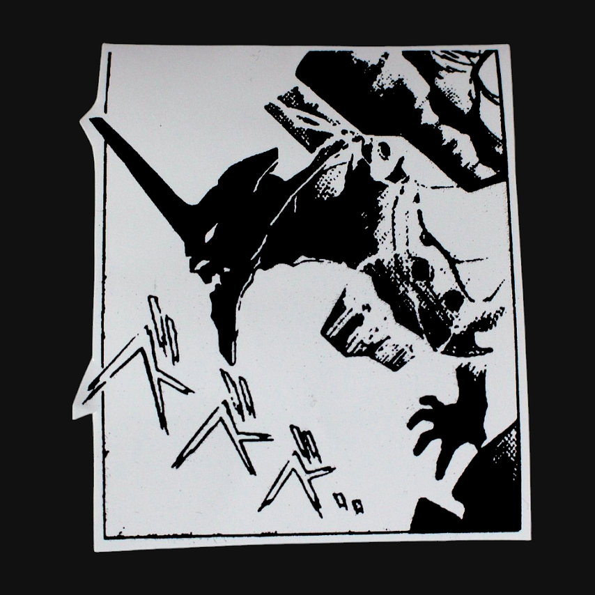 Set de stickers Evangelion x 16 unidades serigrafía. 12