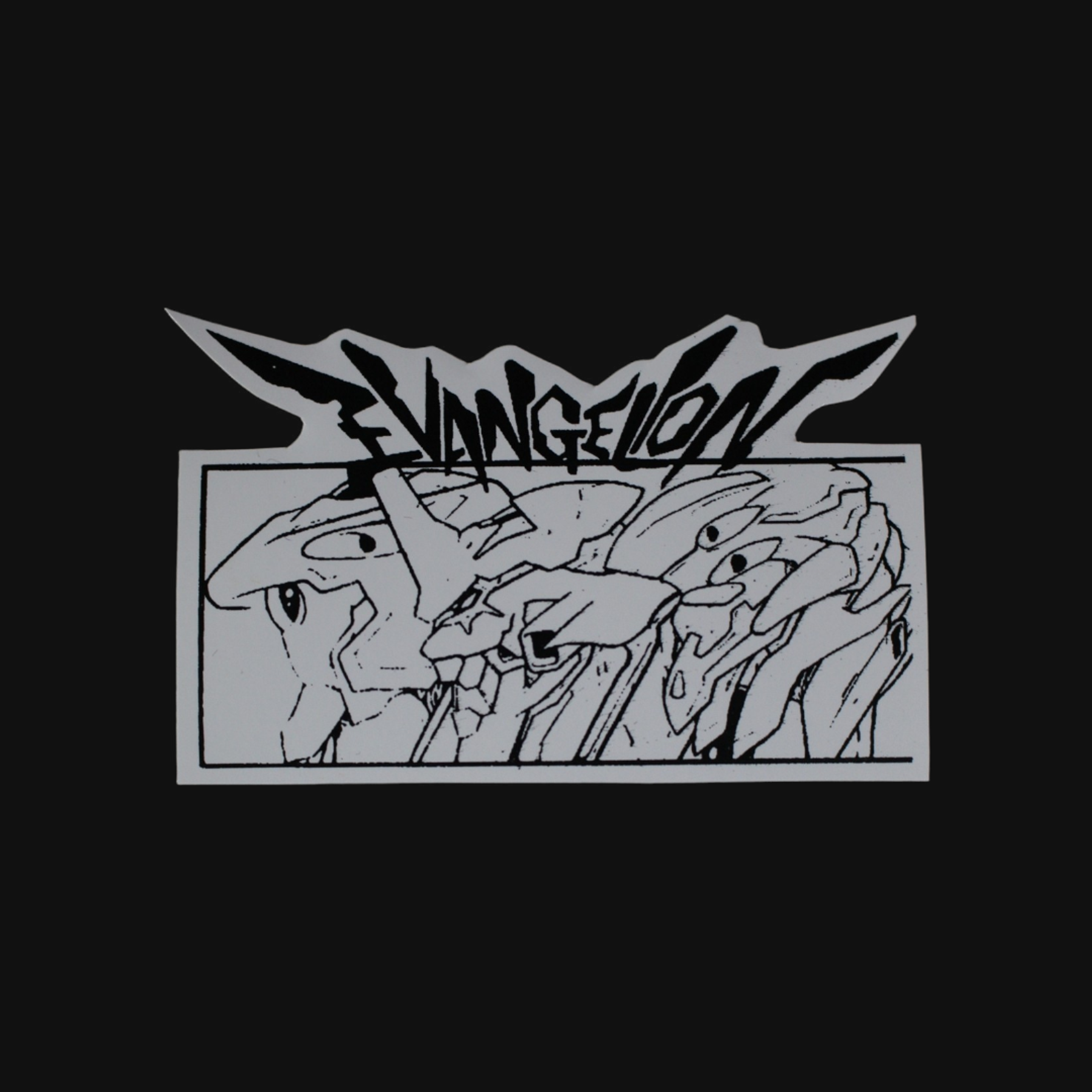 Set de stickers Evangelion x 16 unidades serigrafía. 18