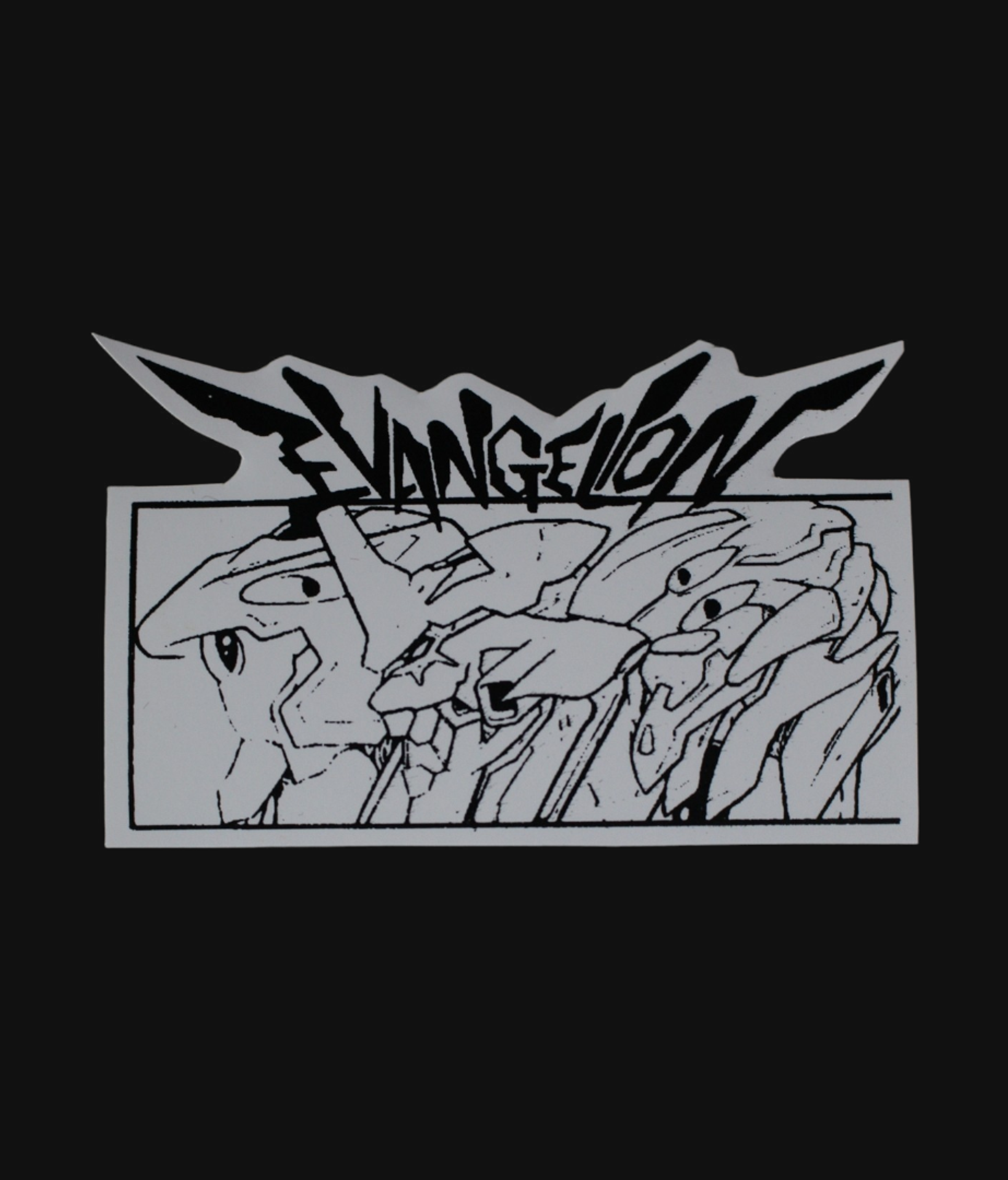 Set de stickers Evangelion x 16 unidades serigrafía. 18
