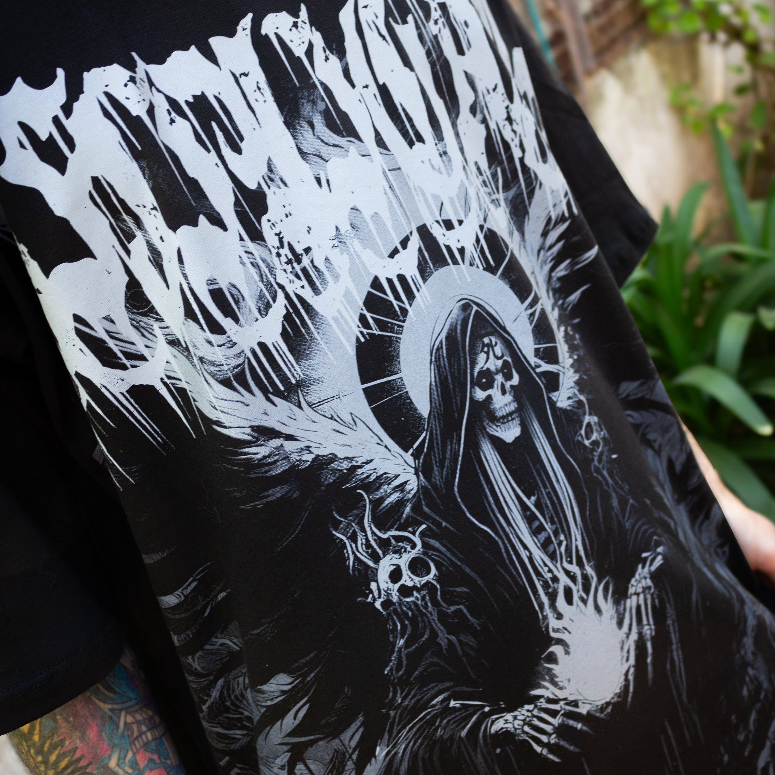 Remera Oversize Shinigami  5