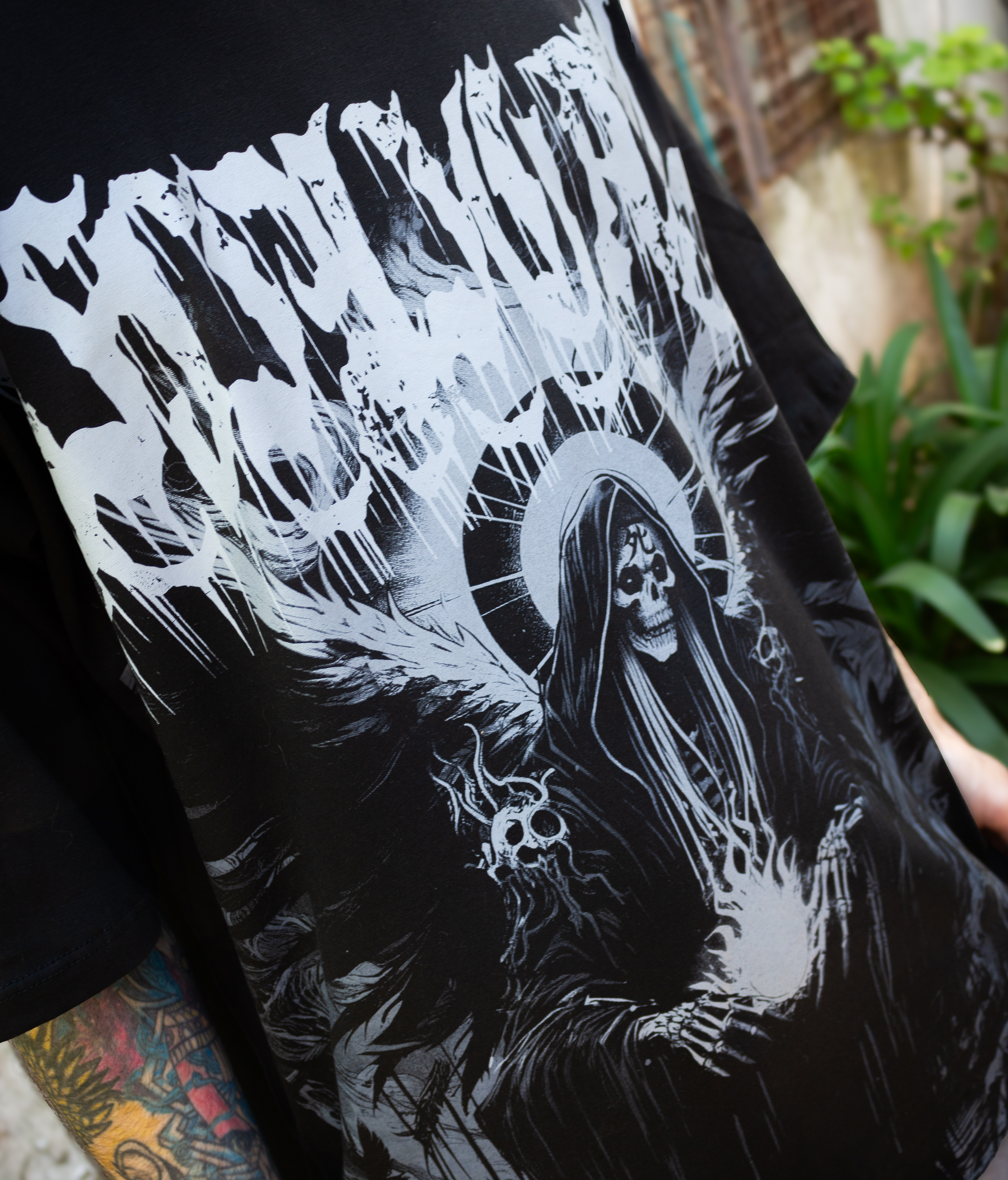 Remera Oversize Shinigami  5