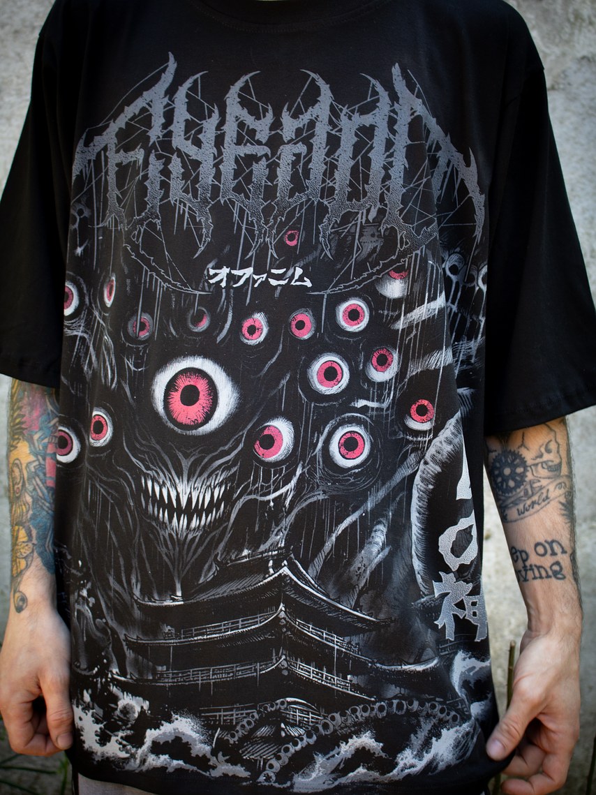 Remera Oversize Ophanim Kaiju 5