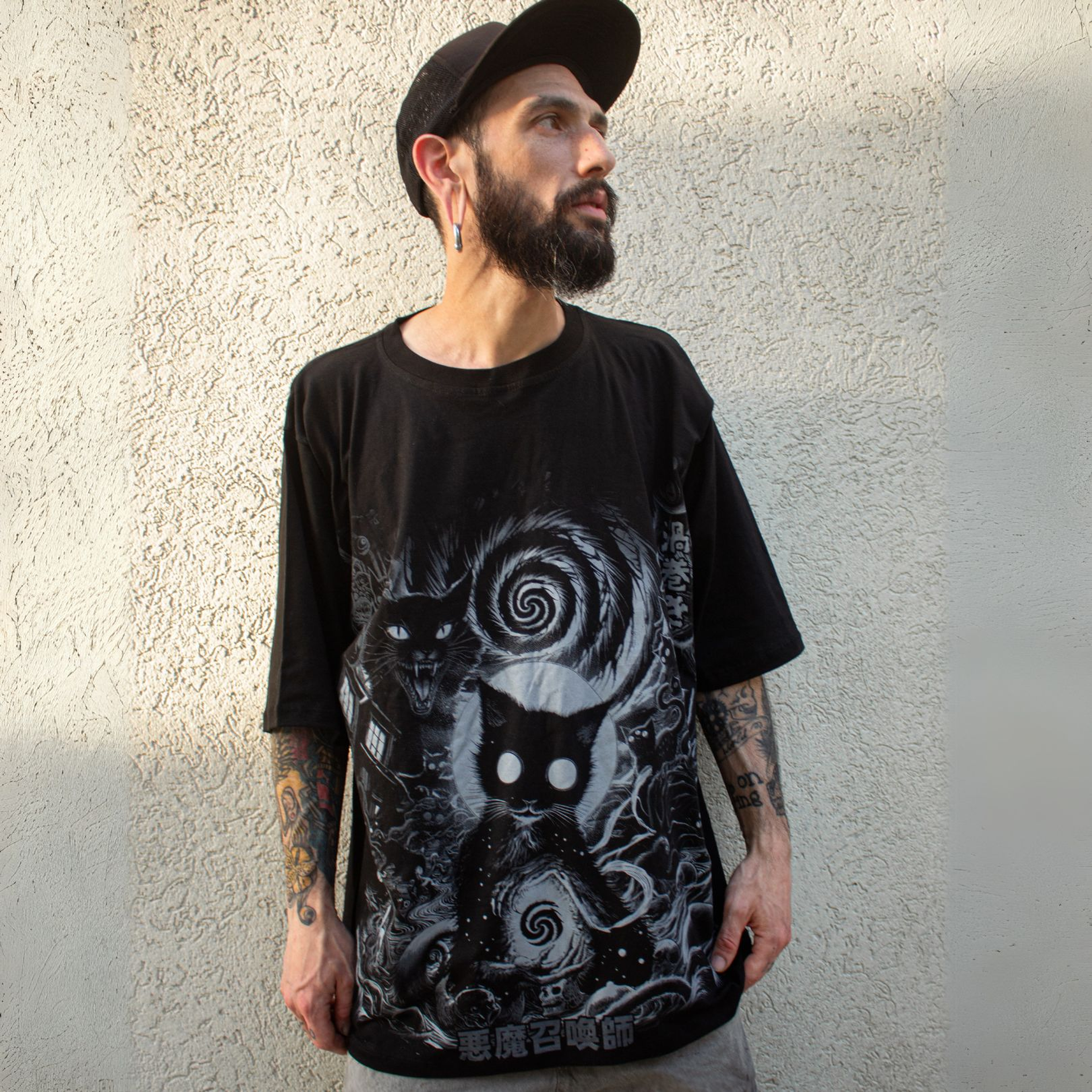Remera Oversize Uzumaki 4