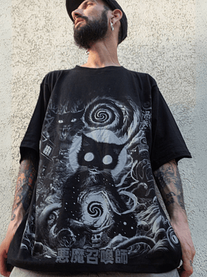 Remera Oversize Uzumaki