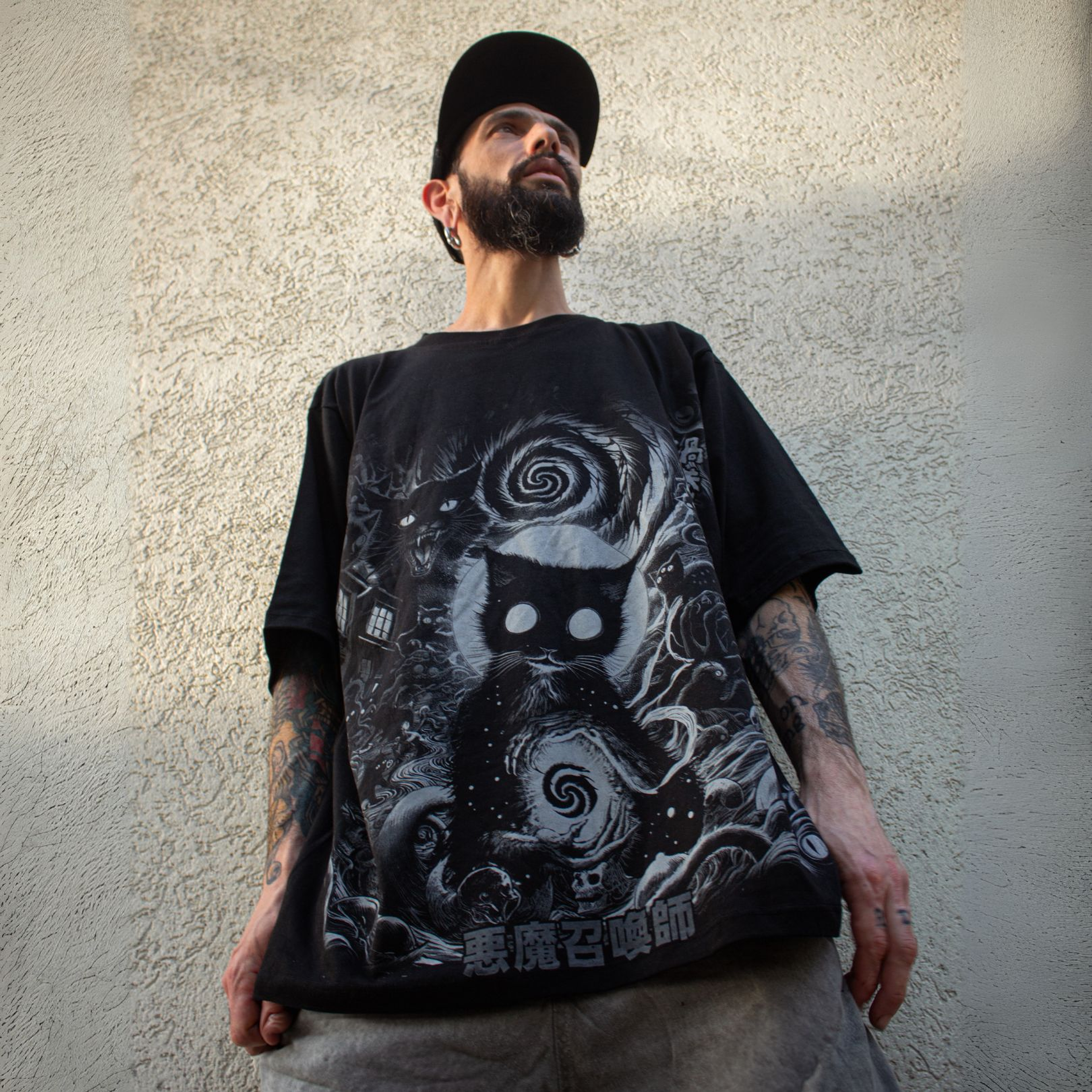 Remera Oversize Uzumaki 3