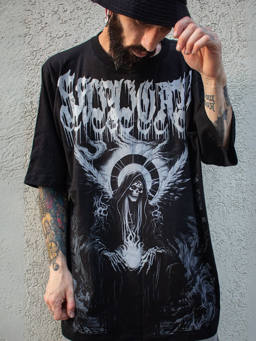 Remera Oversize Shinigami  1