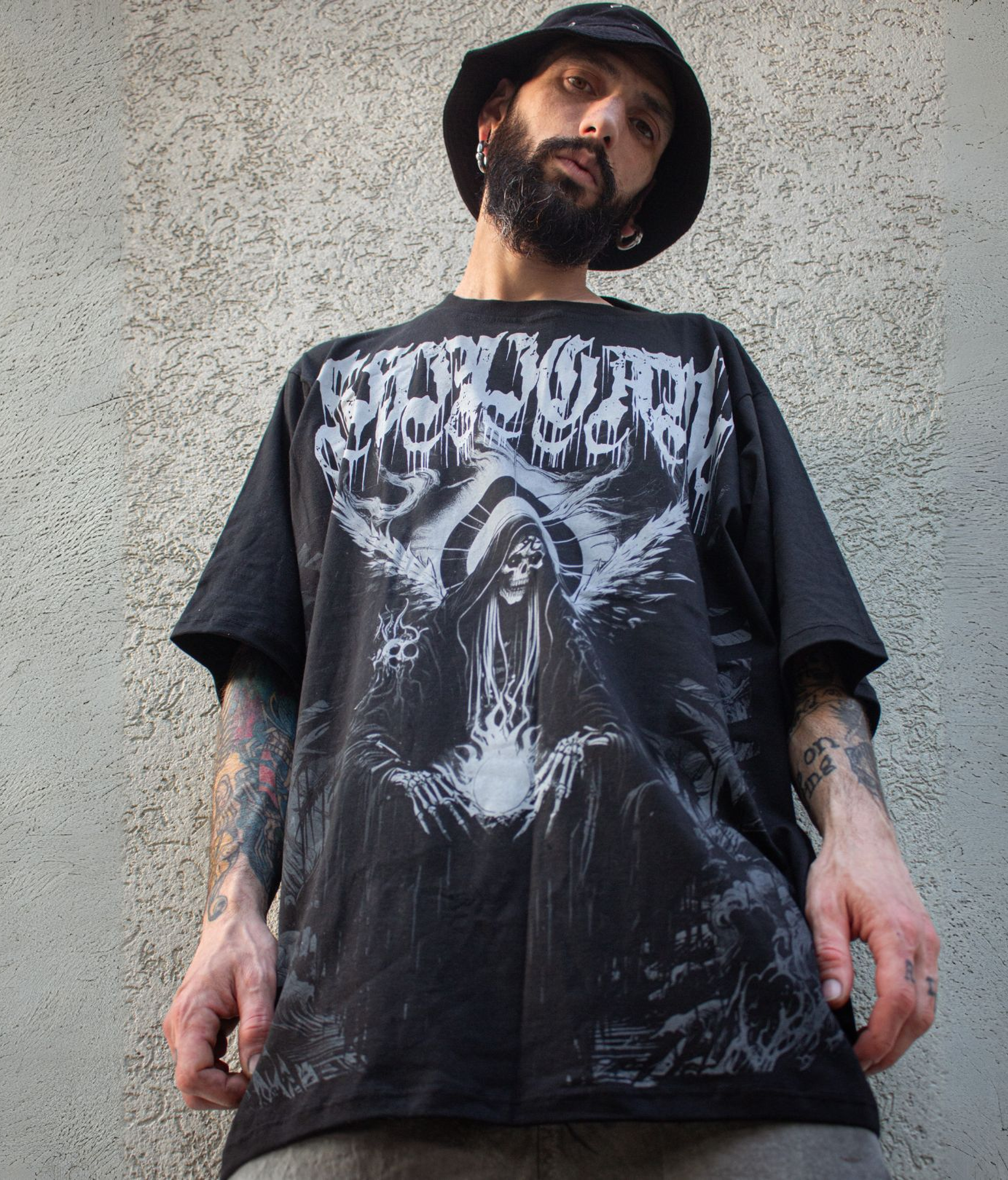 Remera Oversize Shinigami  3