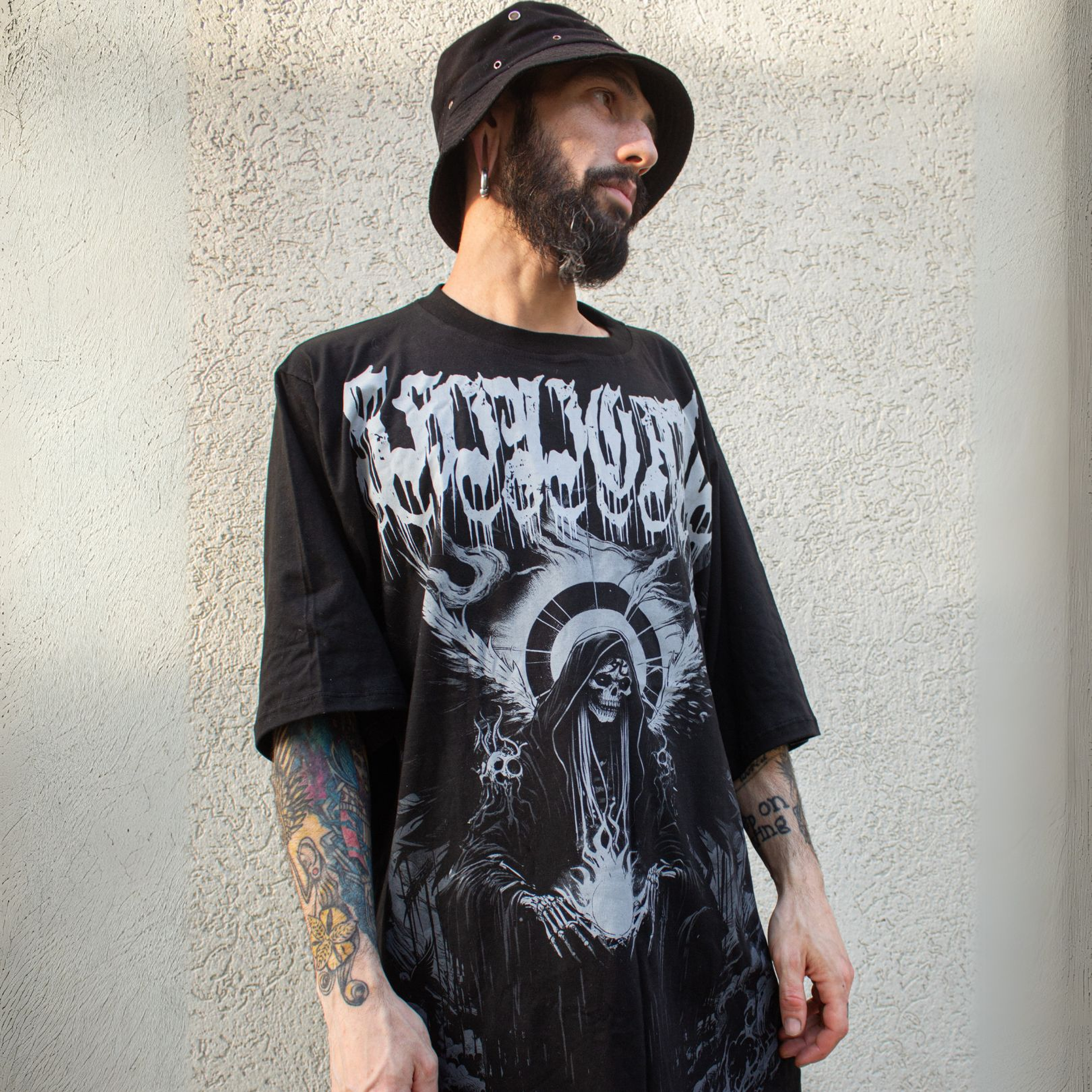 Remera Oversize Shinigami  2