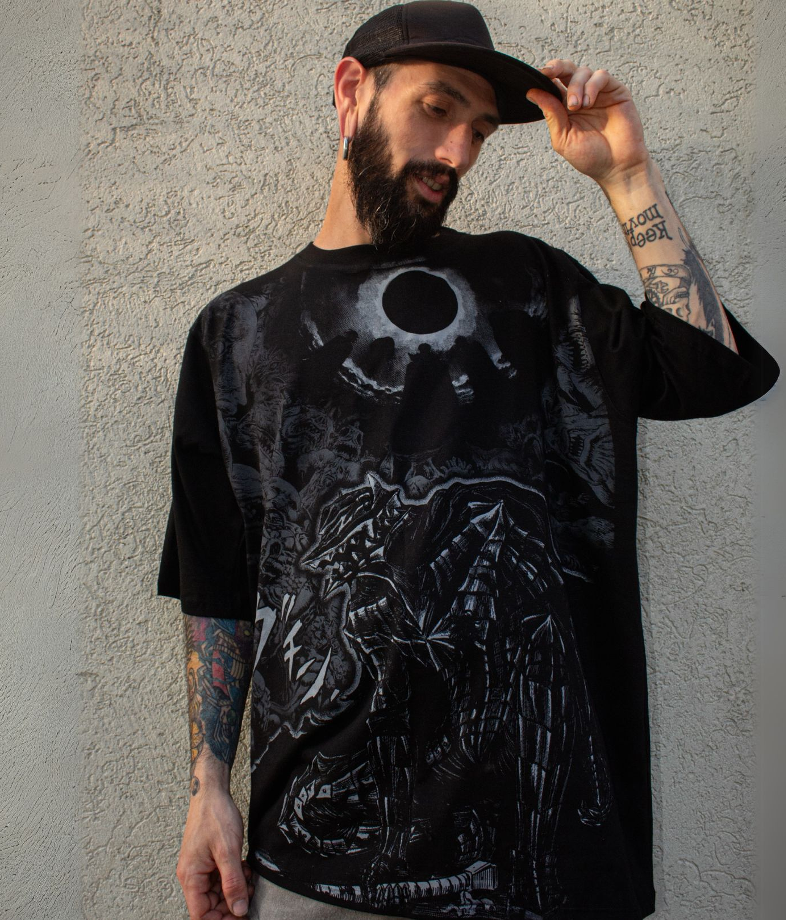 Remera Oversize Premiun Berserk 1