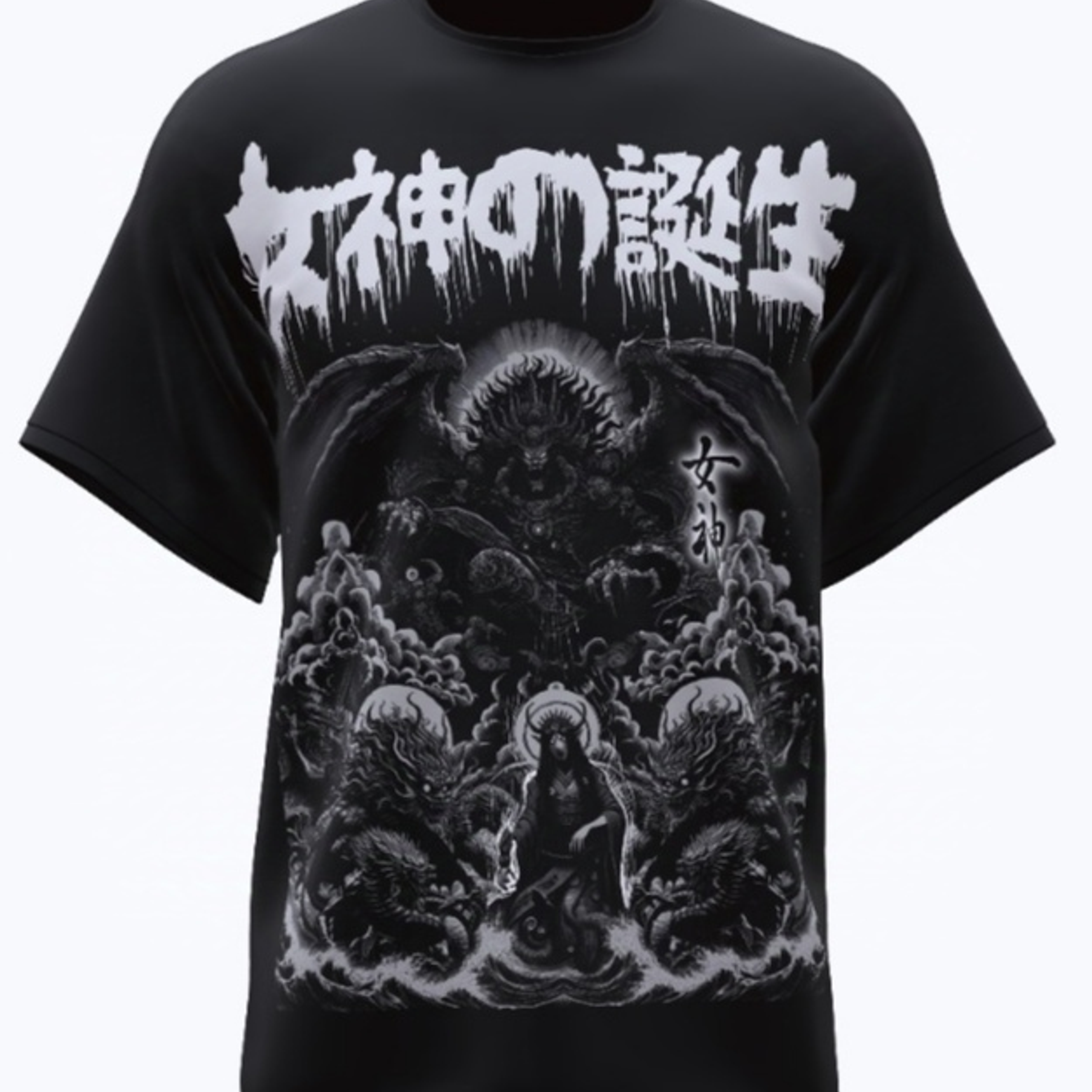 Remera Oversize Premium Megami  2