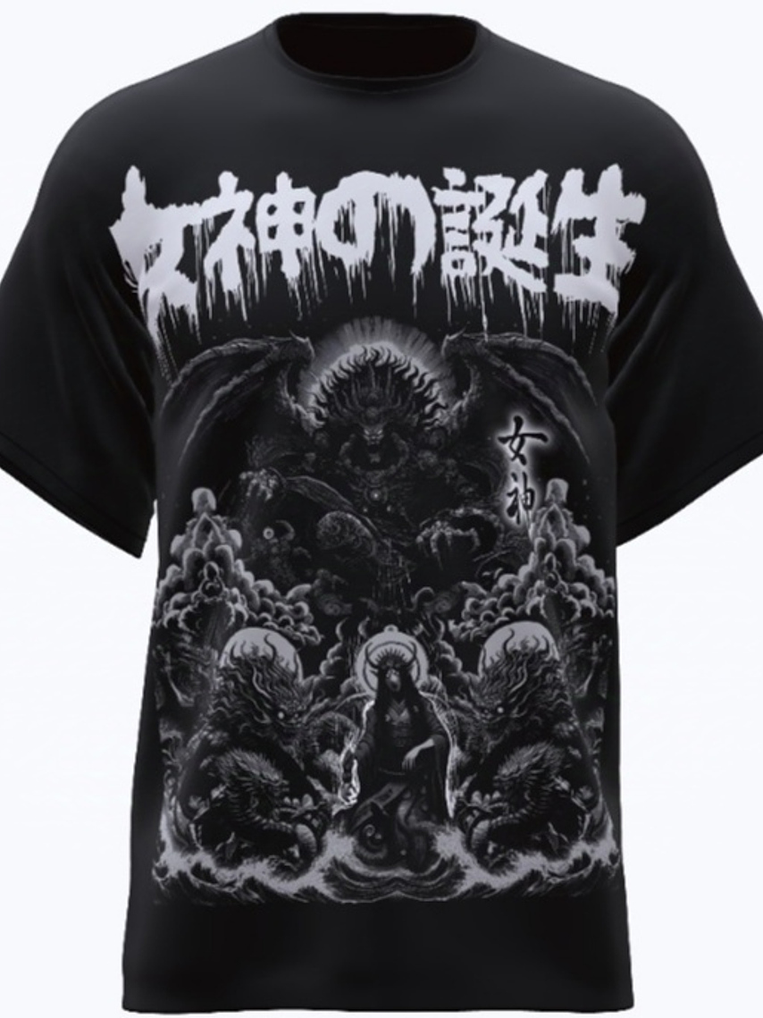 Remera Oversize Premium Megami  2