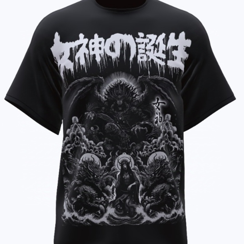 Remera Oversize Premium Megami  2