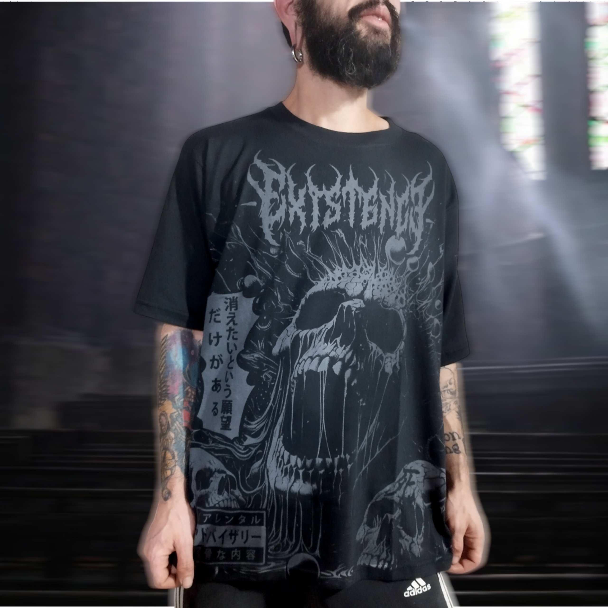 Remera Oversize Premium Existence 4
