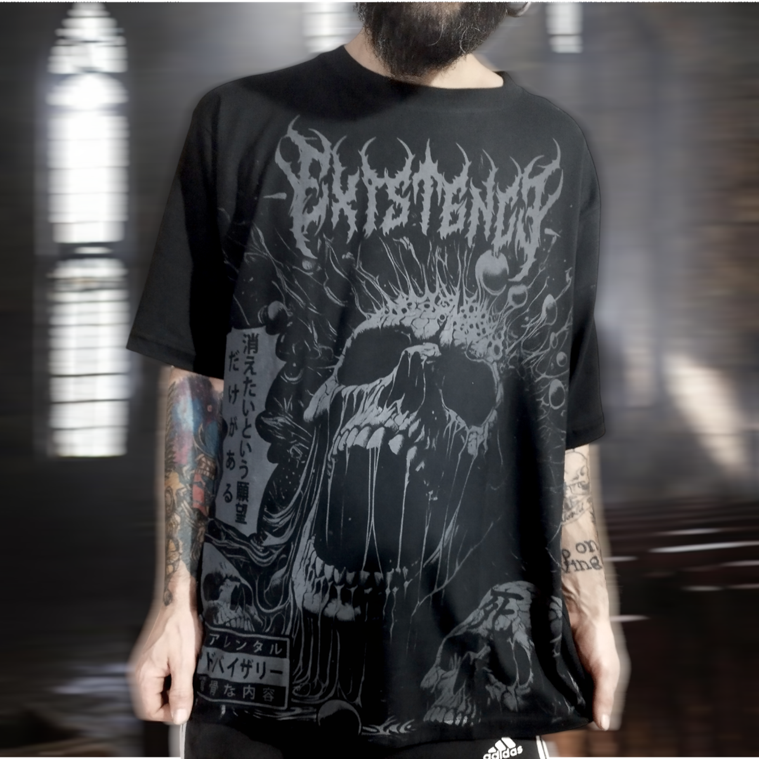 Remera Oversize Premium Existence 5