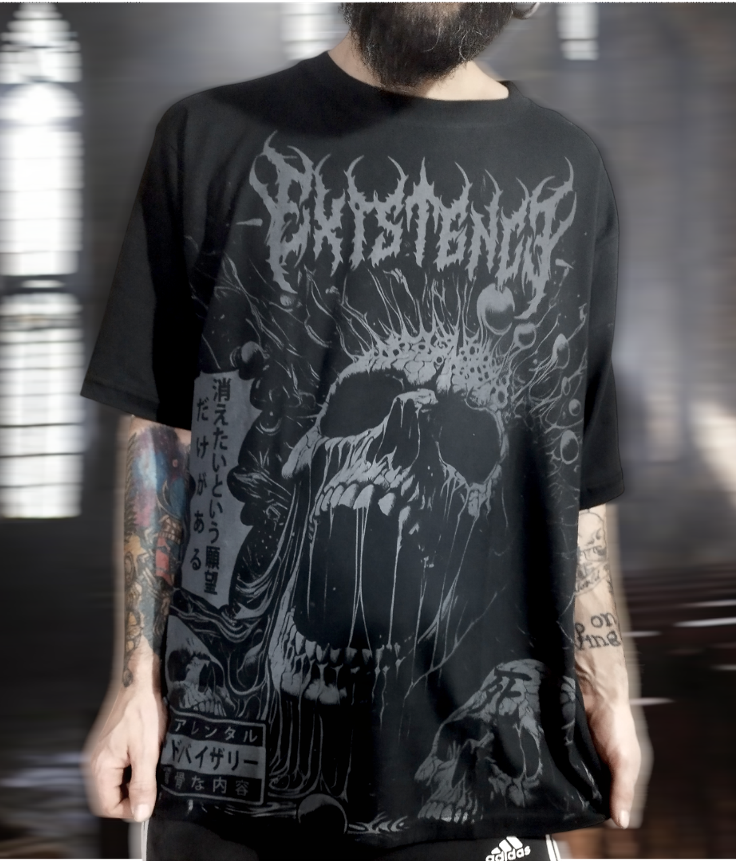 Remera Oversize Premium Existence 5