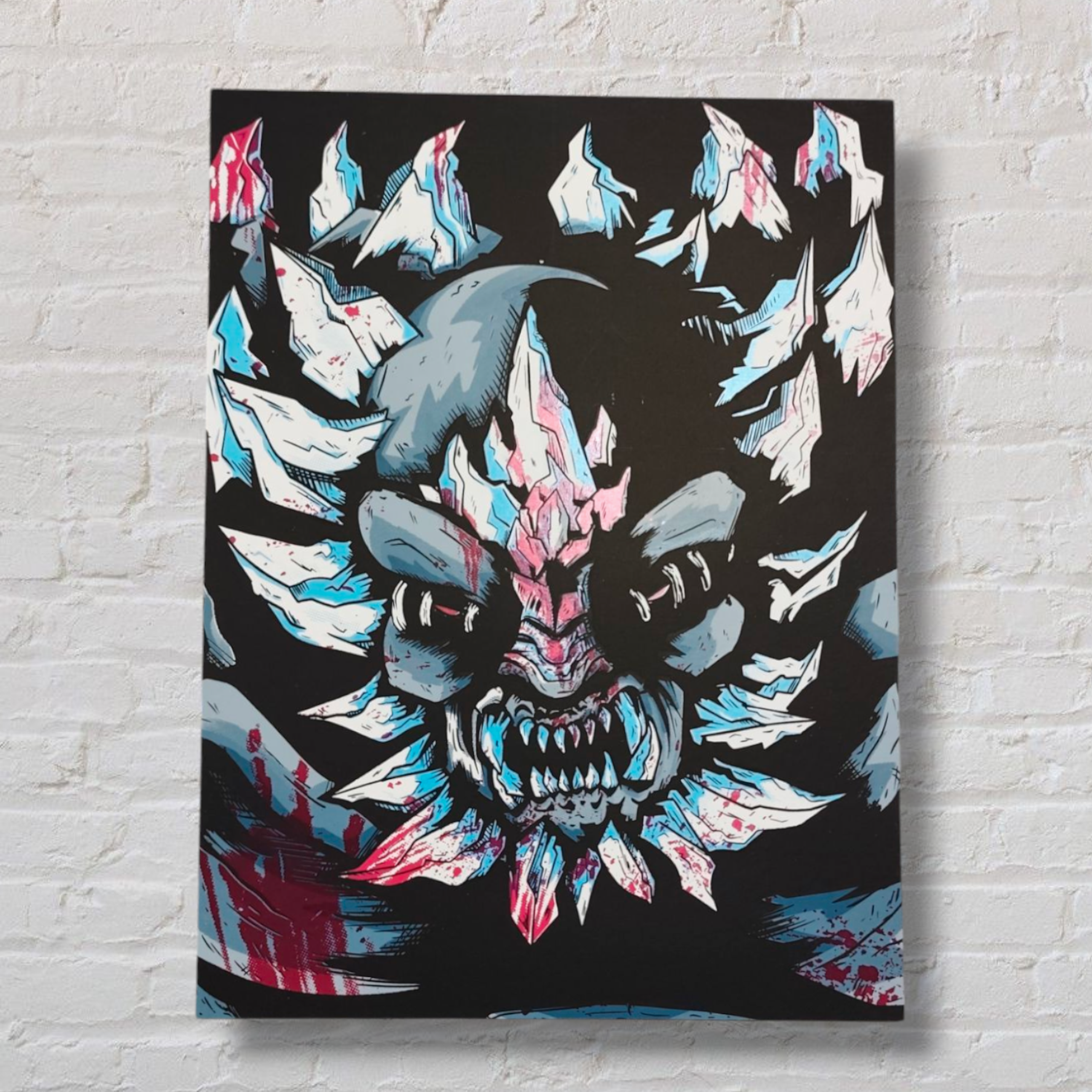 Print serigrafía Doomsday by thekrotostudio 7 colores  3