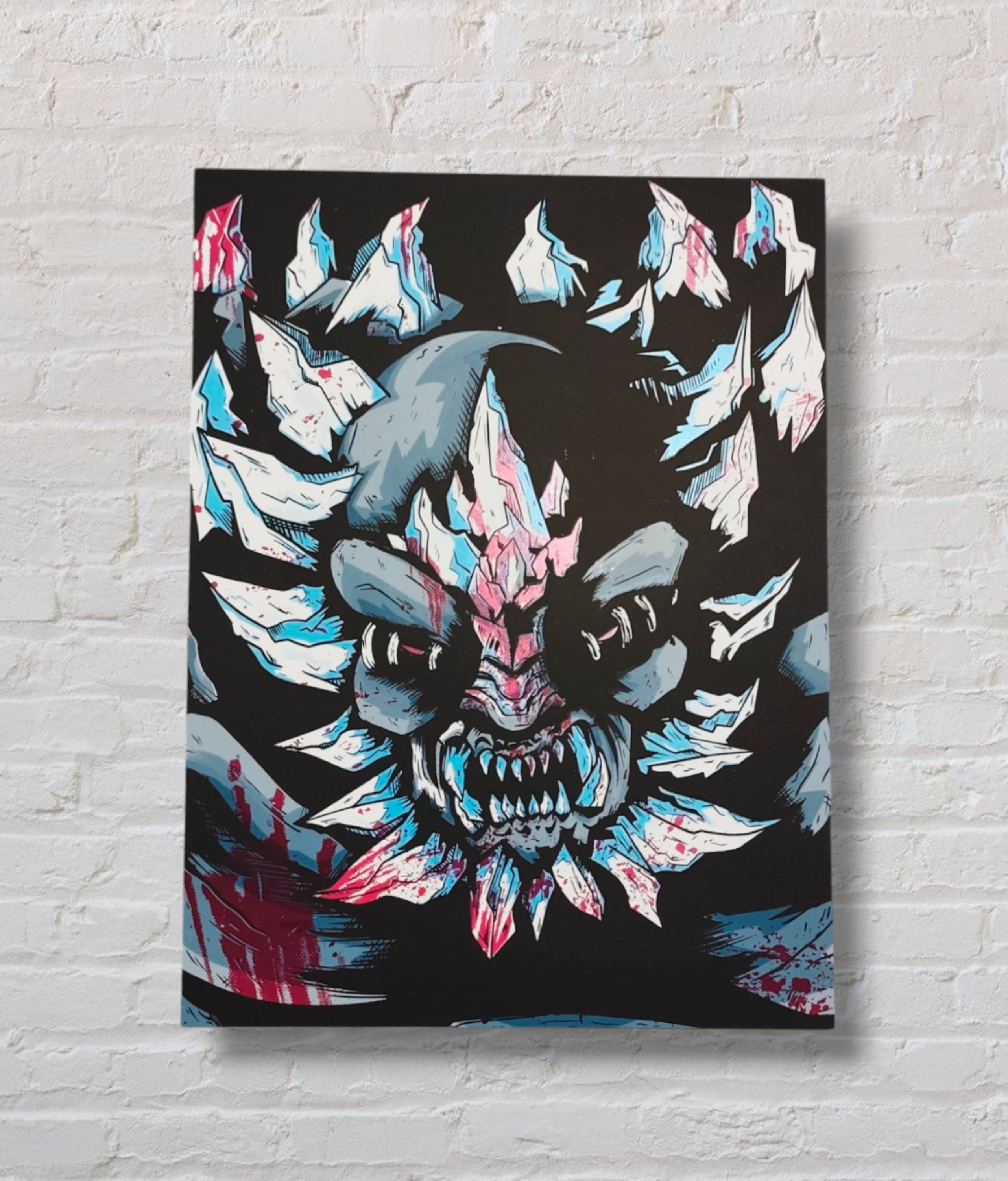 Print serigrafía Doomsday by thekrotostudio 7 colores  3