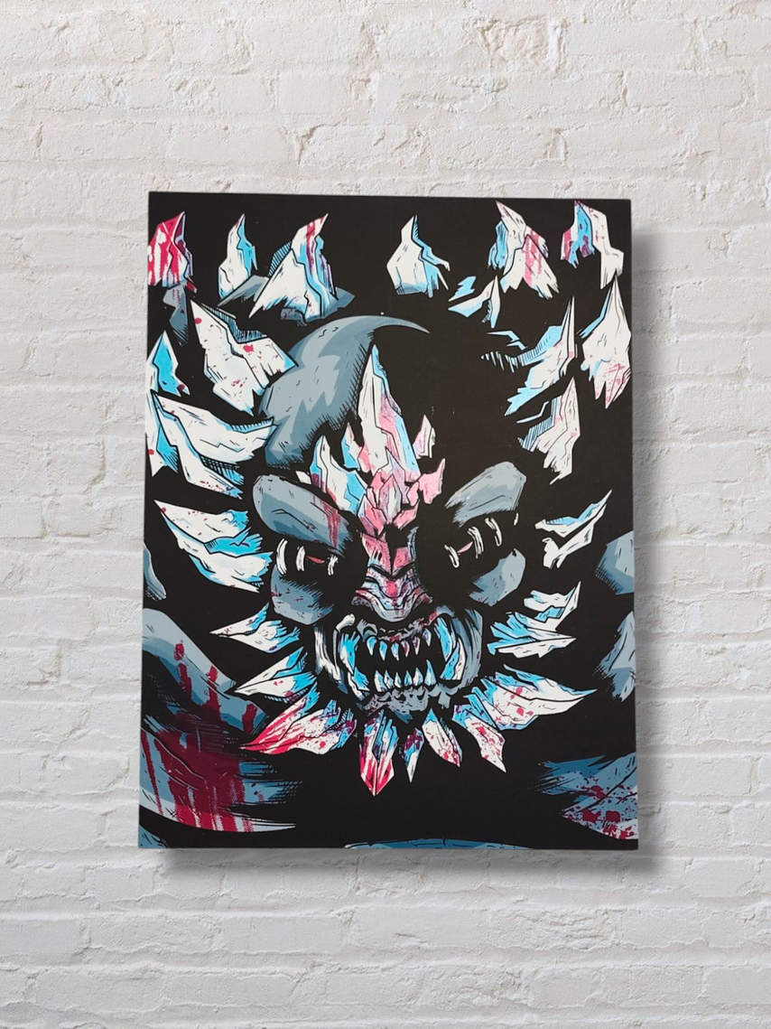 Print serigrafía Doomsday by thekrotostudio 7 colores  3