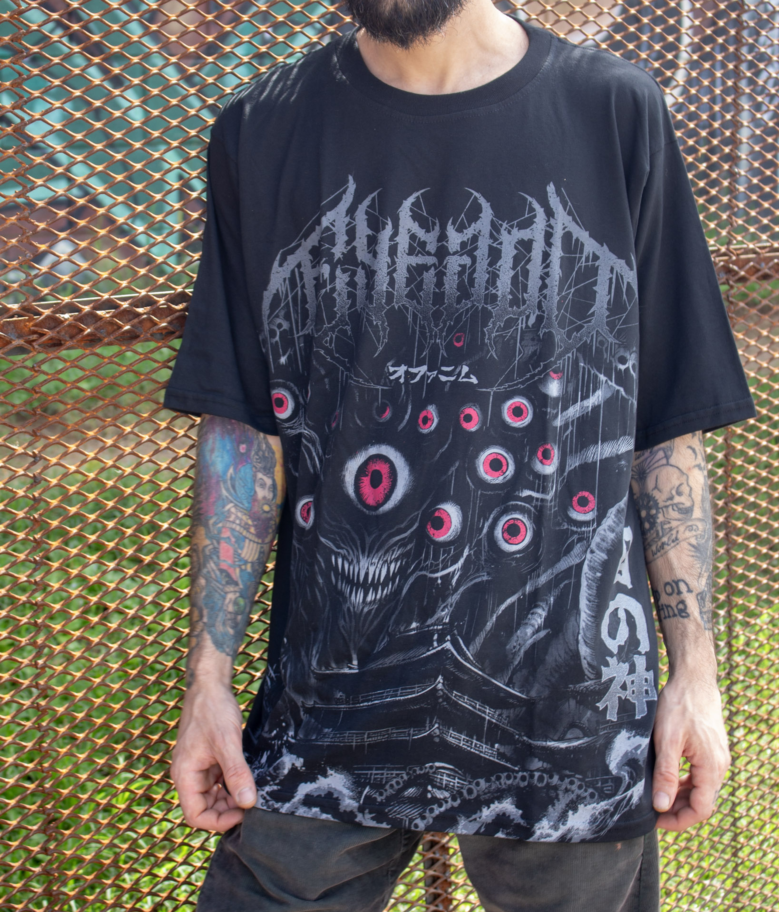 Remera Oversize Ophanim Kaiju 1