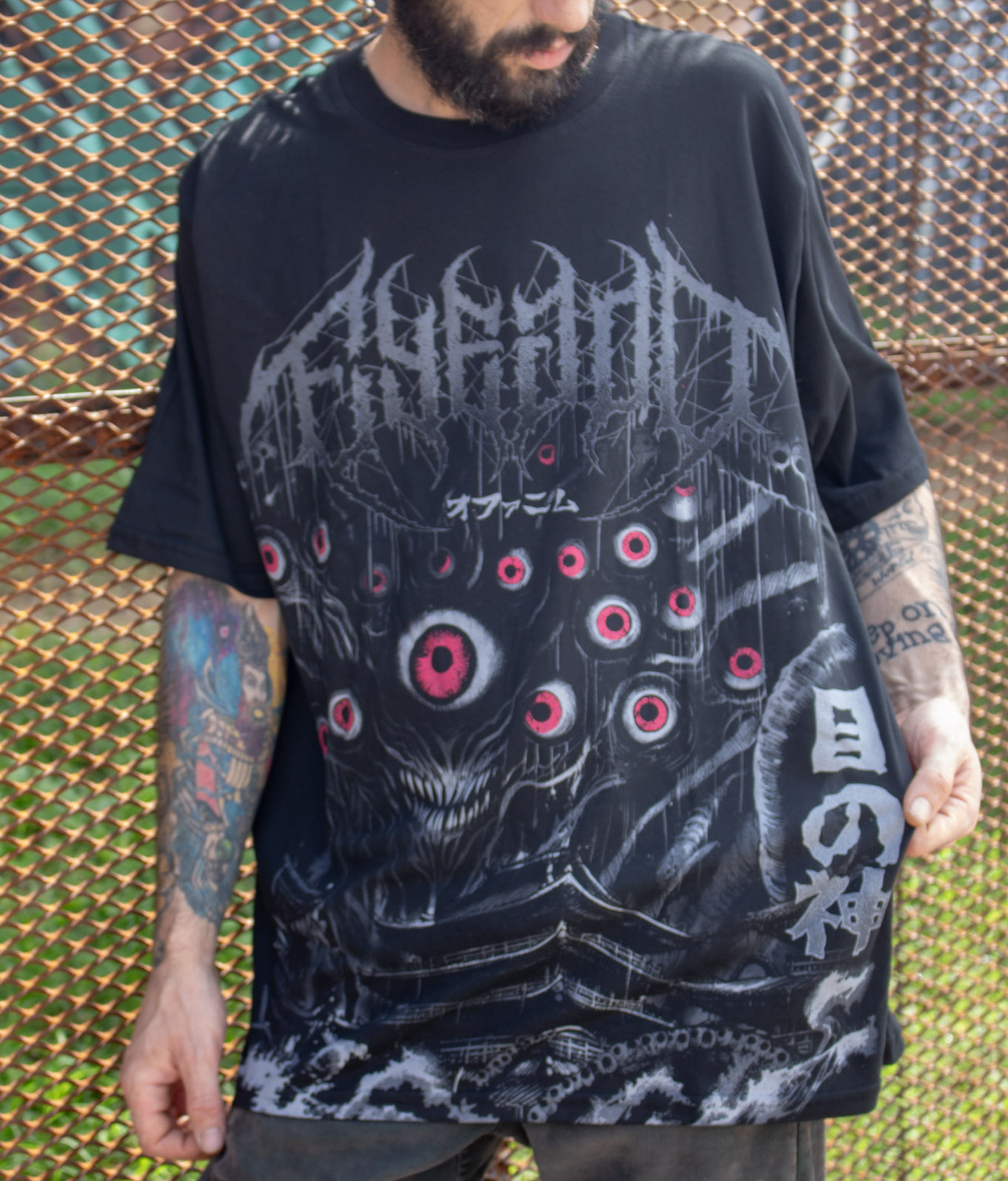 Remera Oversize Ophanim Kaiju 2