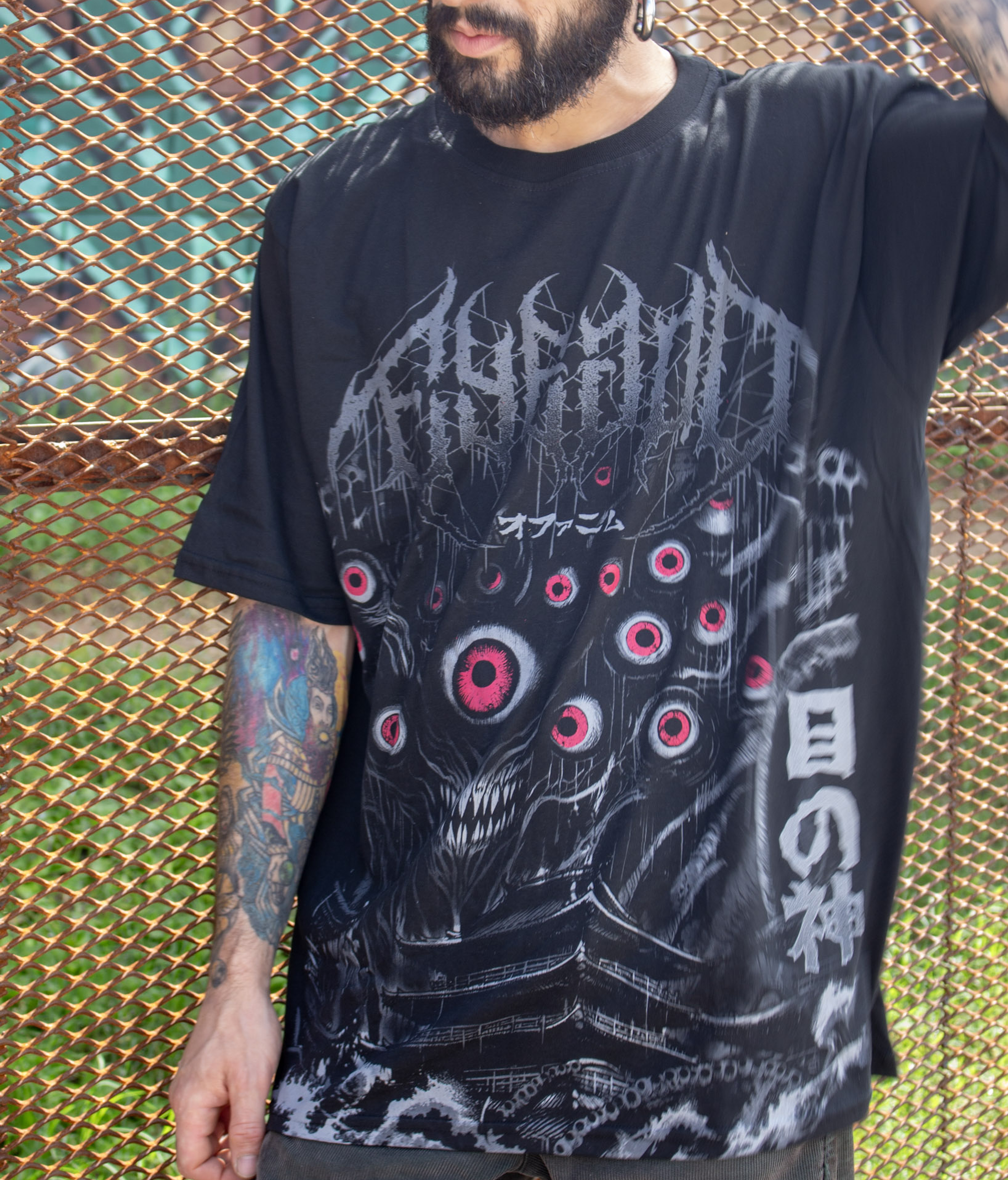 Remera Oversize Ophanim Kaiju 3