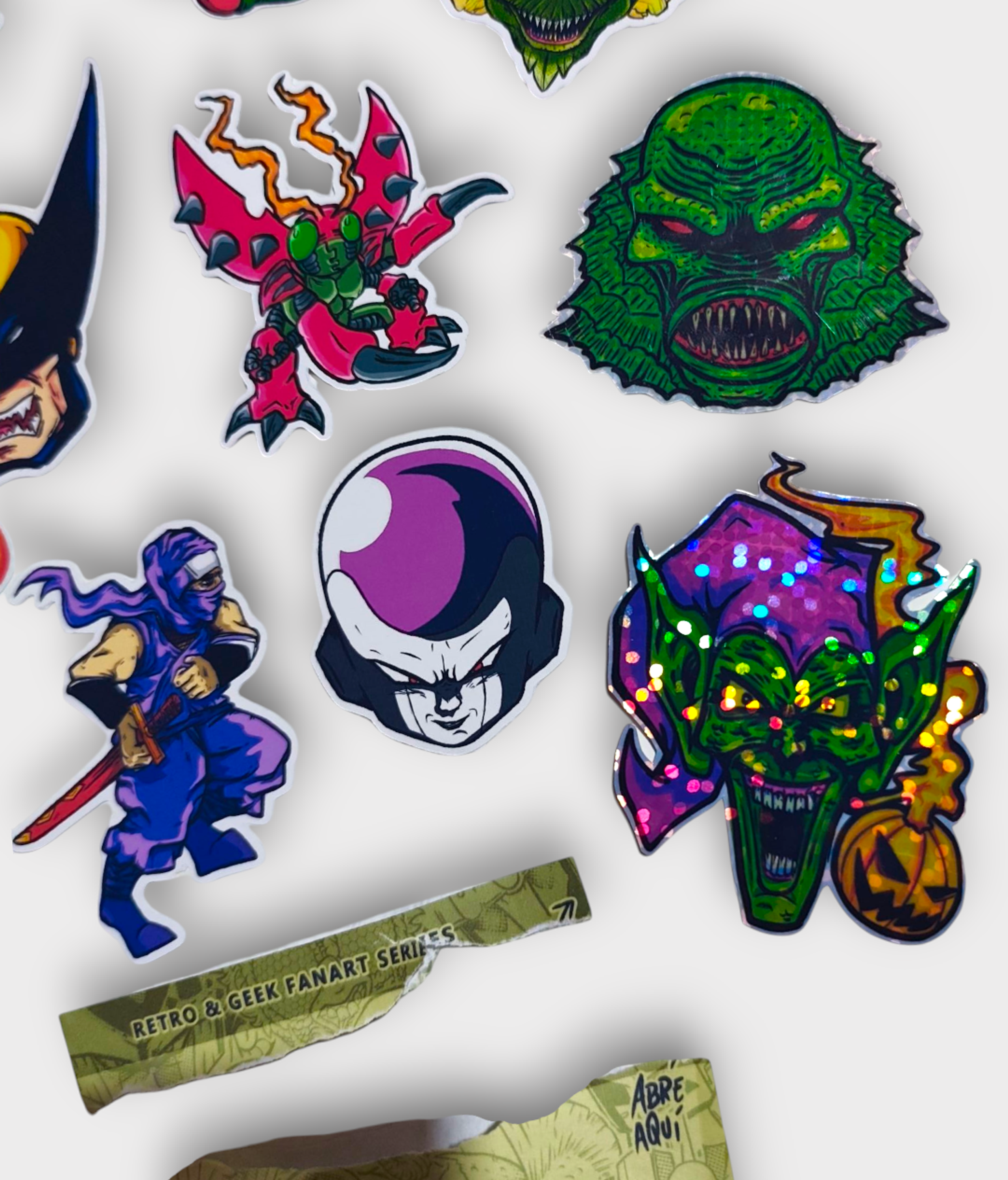 Sobre Retro Trash de Stickers set x 8 unidades 6