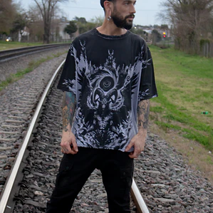 Remera Oversize Dark Master 