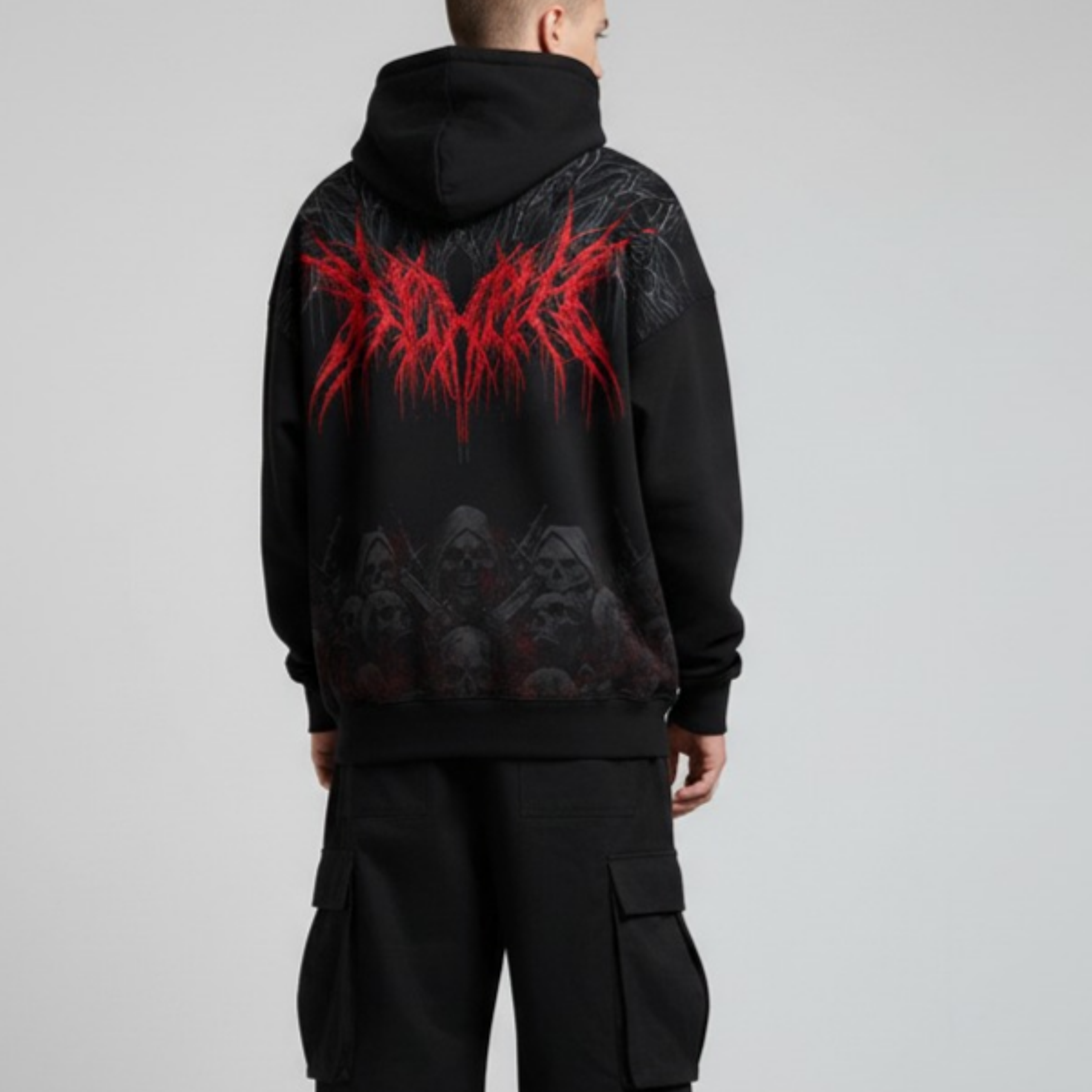 Buzo Oversize Premium Blood Reign  9
