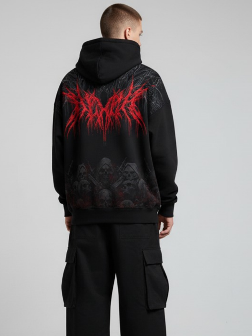 Buzo Oversize Premium Blood Reign  9