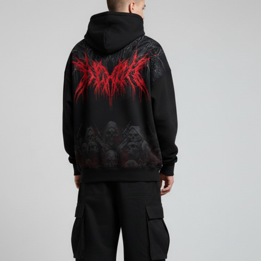 Buzo Oversize Premium Blood Reign  9