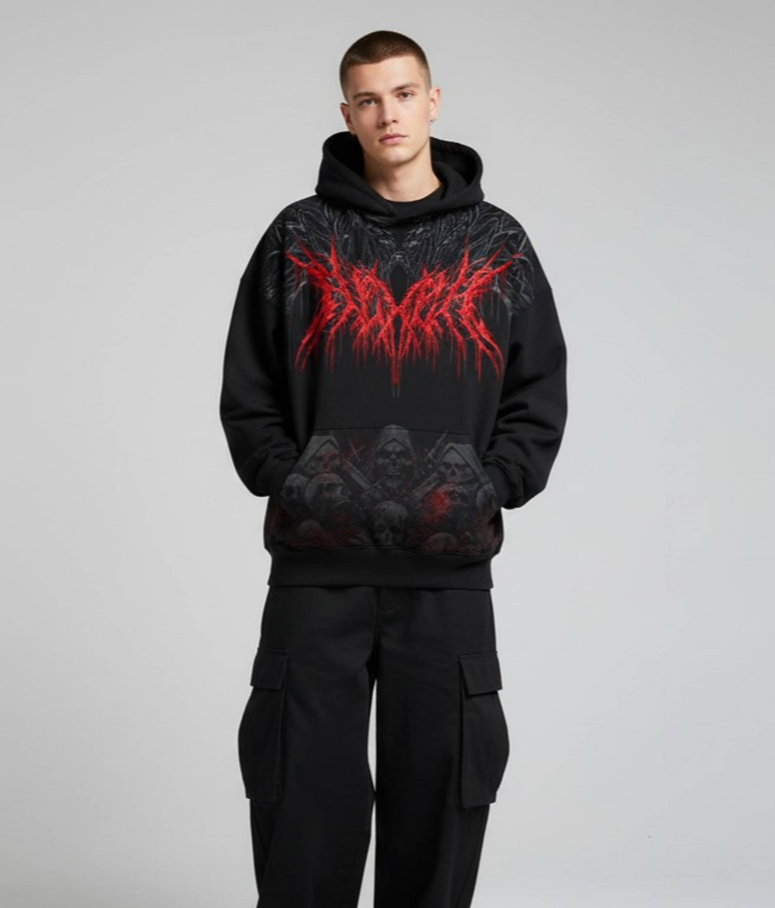 Buzo Oversize Premium Blood Reign  7