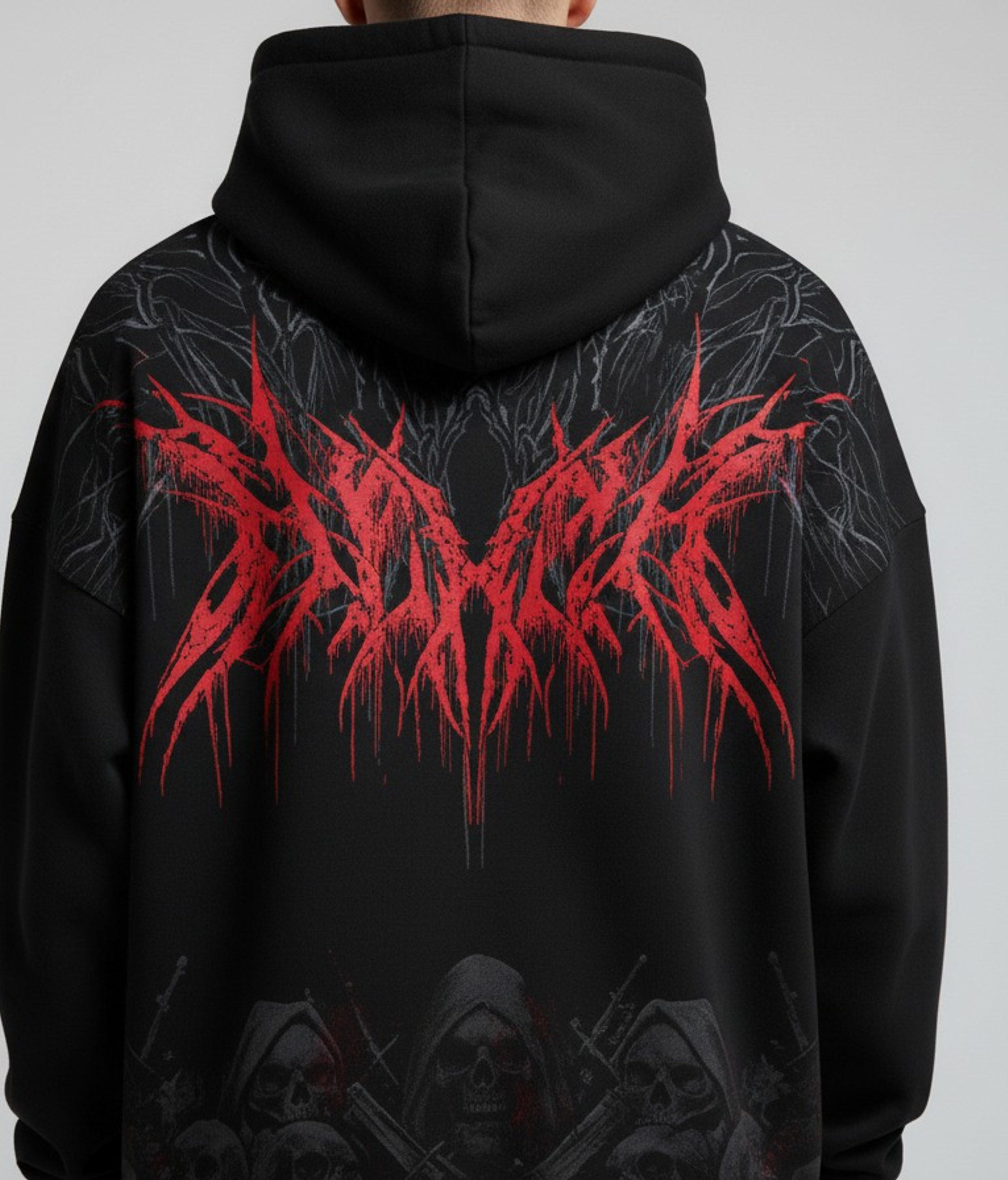 Buzo Oversize Premium Blood Reign  10