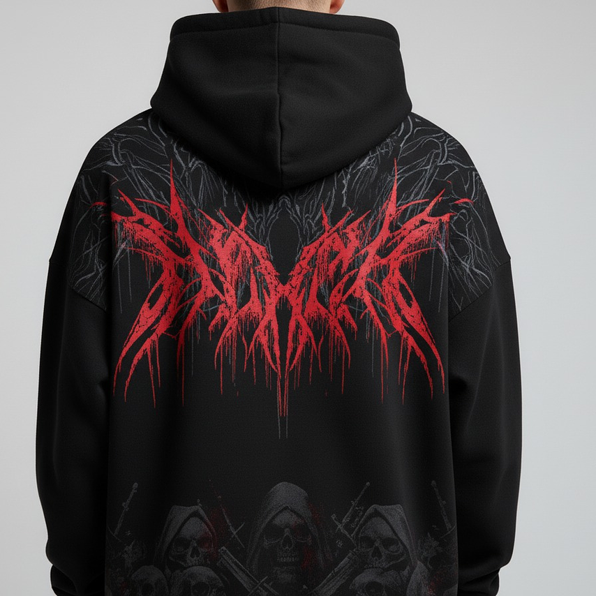 Buzo Oversize Premium Blood Reign  10