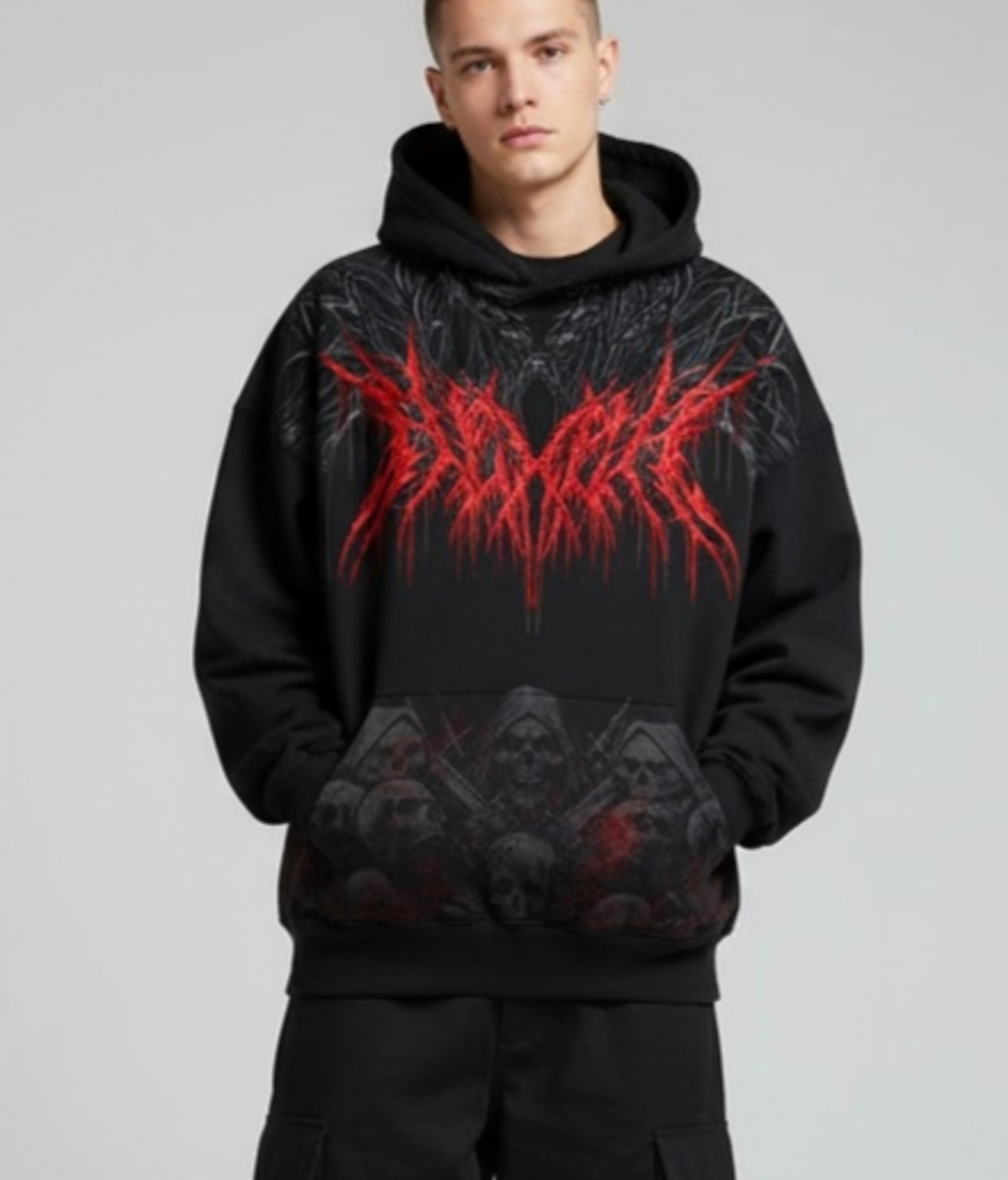 Buzo Oversize Premium Blood Reign  8